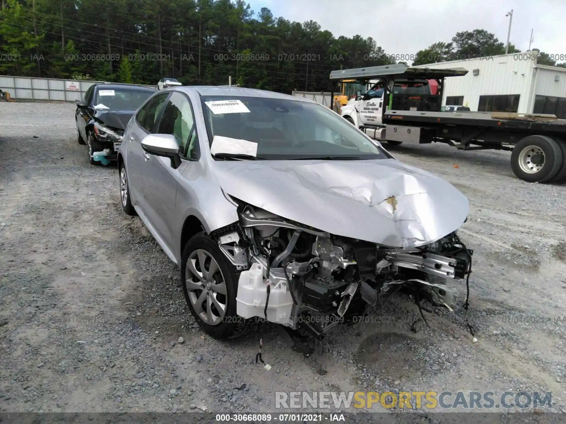 6 Photograph of a damaged car JTDEPMAEXMJ176122 TOYOTA COROLLA 2021