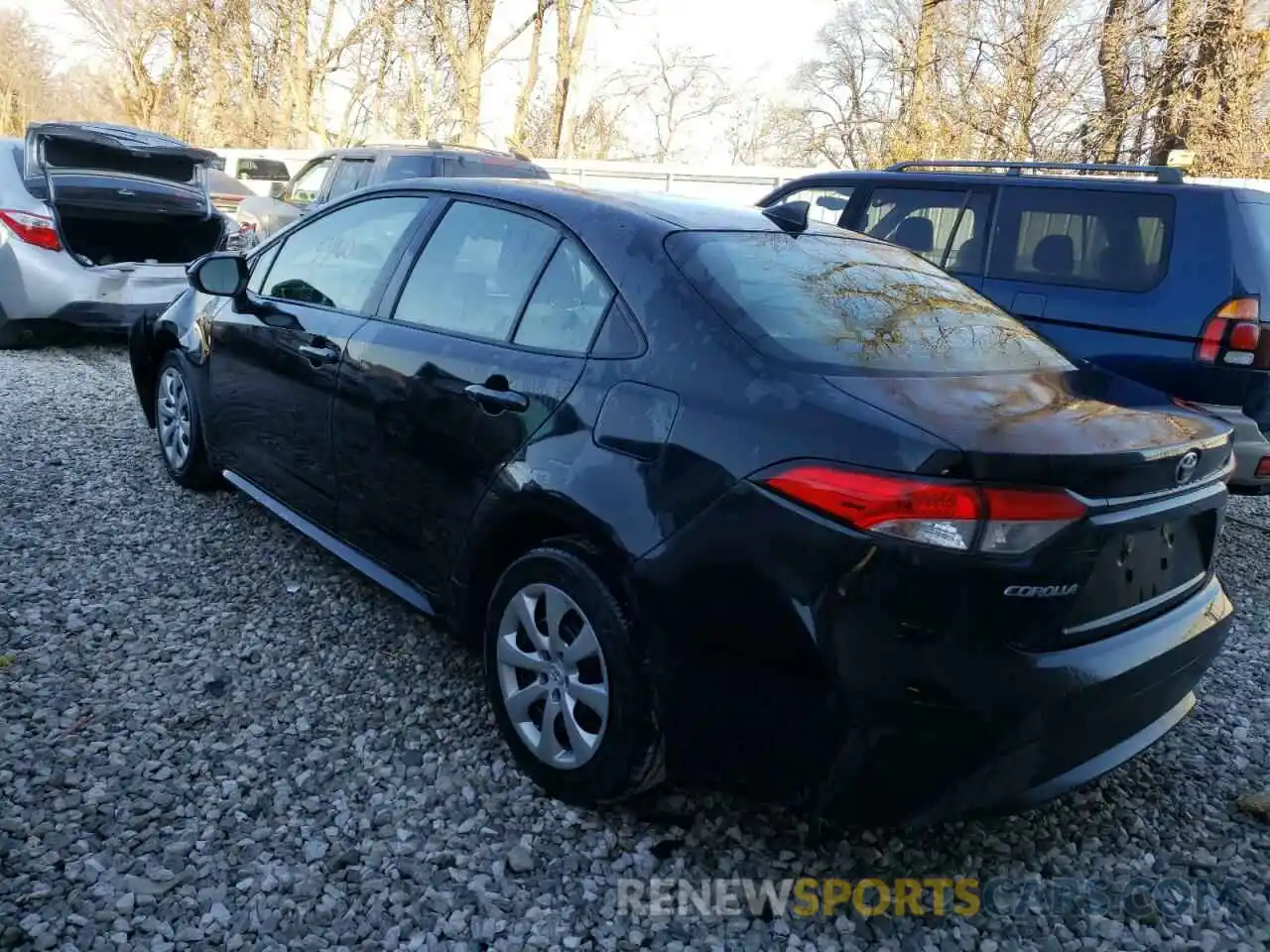 3 Photograph of a damaged car JTDEPMAEXMJ176976 TOYOTA COROLLA 2021