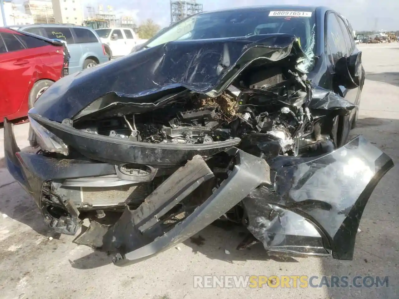 9 Photograph of a damaged car JTDEPMAEXMJ177061 TOYOTA COROLLA 2021