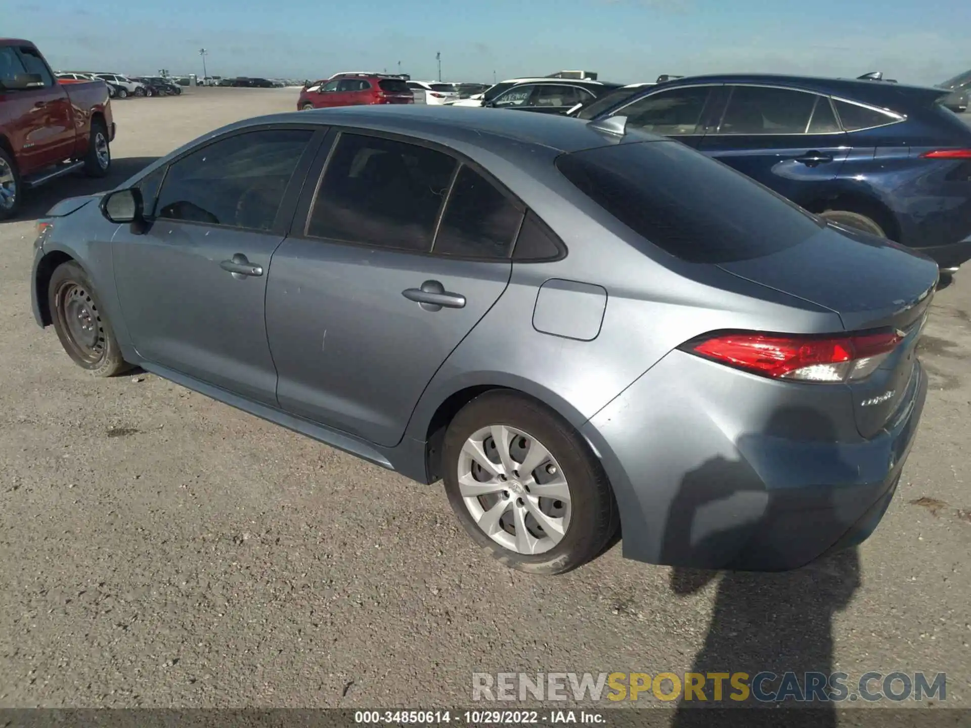 3 Photograph of a damaged car JTDEPMAEXMJ177593 TOYOTA COROLLA 2021