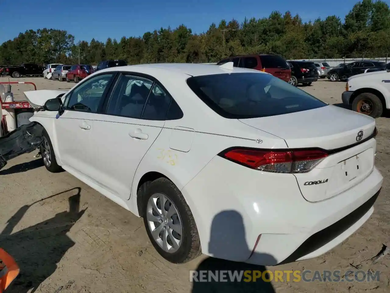 3 Photograph of a damaged car JTDEPMAEXMJ179411 TOYOTA COROLLA 2021