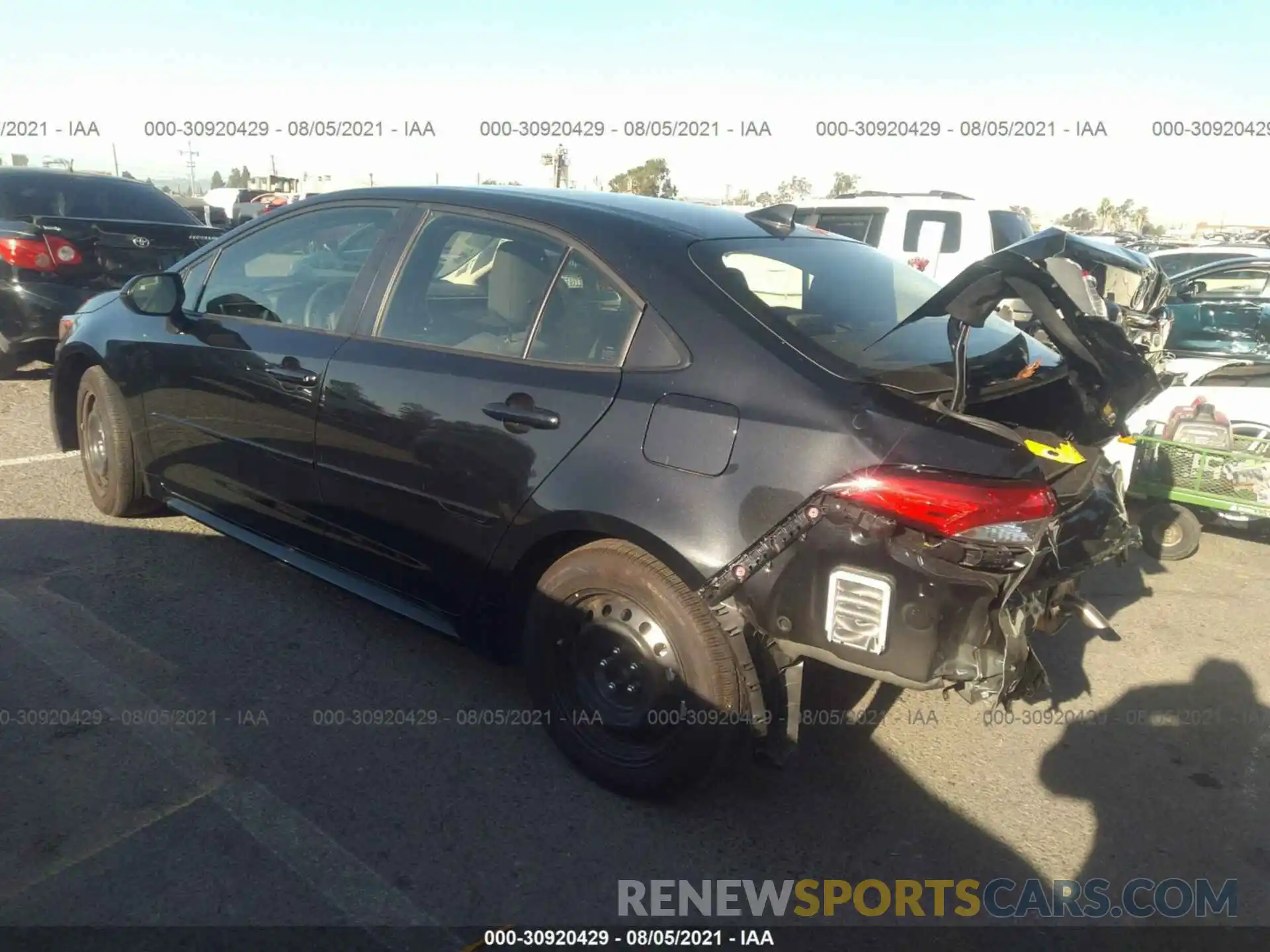 3 Photograph of a damaged car JTDEPMAEXMJ179912 TOYOTA COROLLA 2021