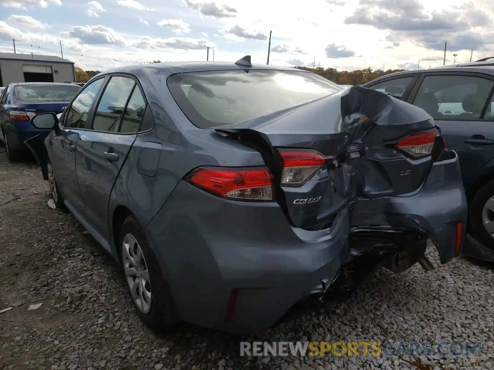 3 Photograph of a damaged car JTDEPMAEXMJ180297 TOYOTA COROLLA 2021