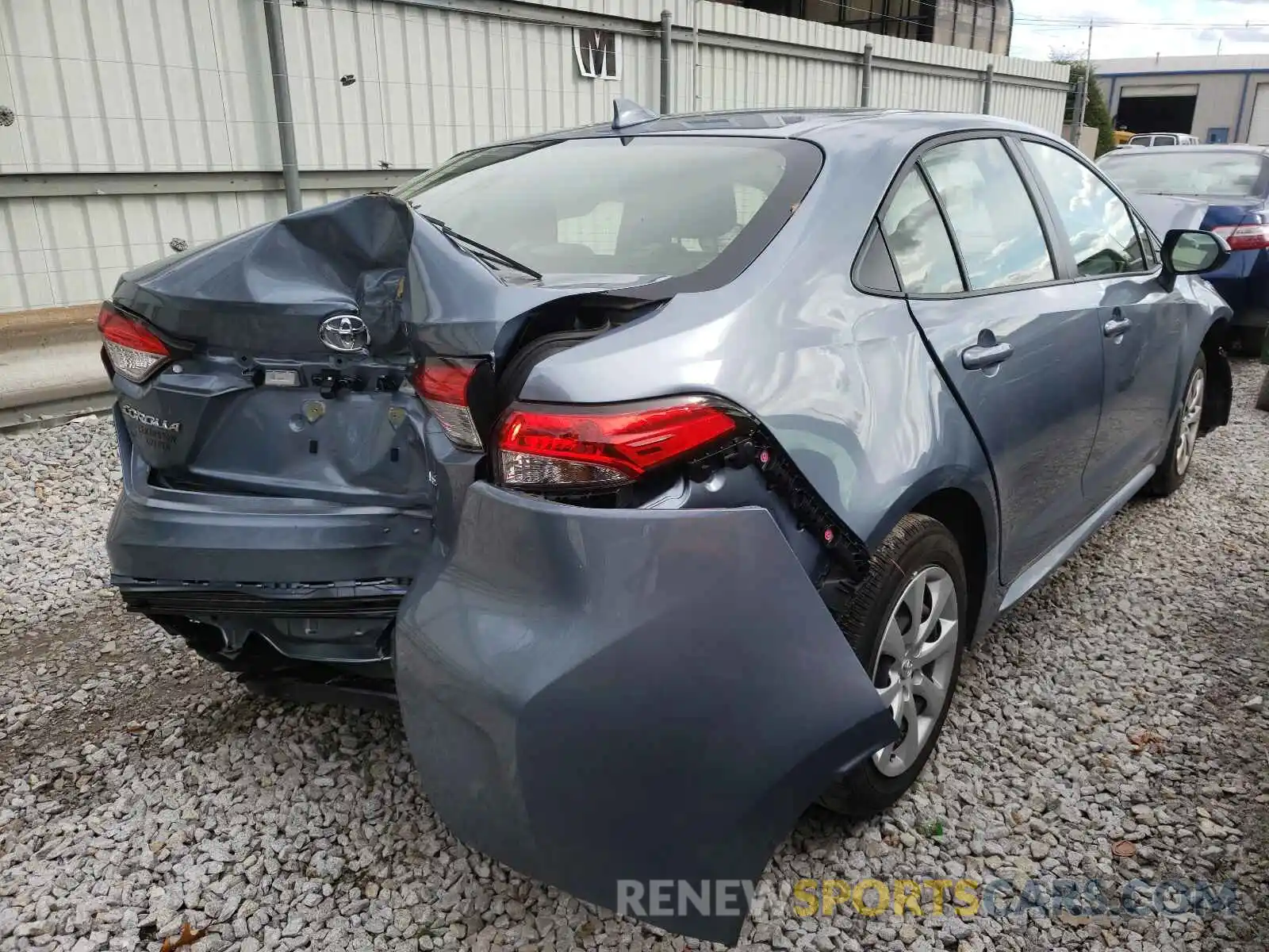 4 Photograph of a damaged car JTDEPMAEXMJ180297 TOYOTA COROLLA 2021