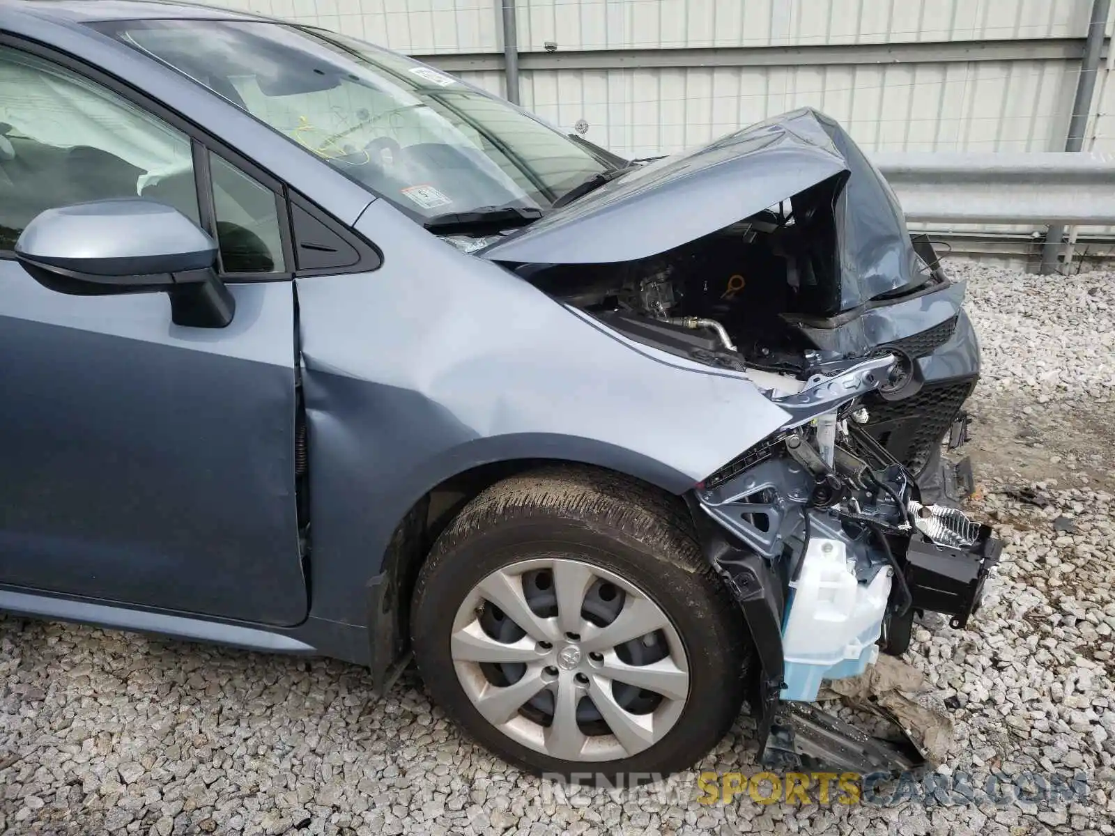 9 Photograph of a damaged car JTDEPMAEXMJ180297 TOYOTA COROLLA 2021