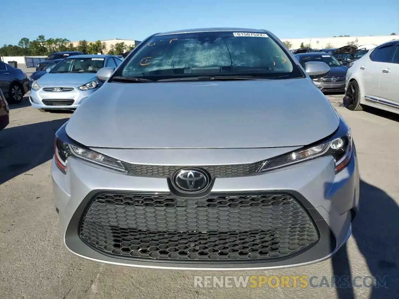 9 Photograph of a damaged car JTDEPMAEXMJ181546 TOYOTA COROLLA 2021