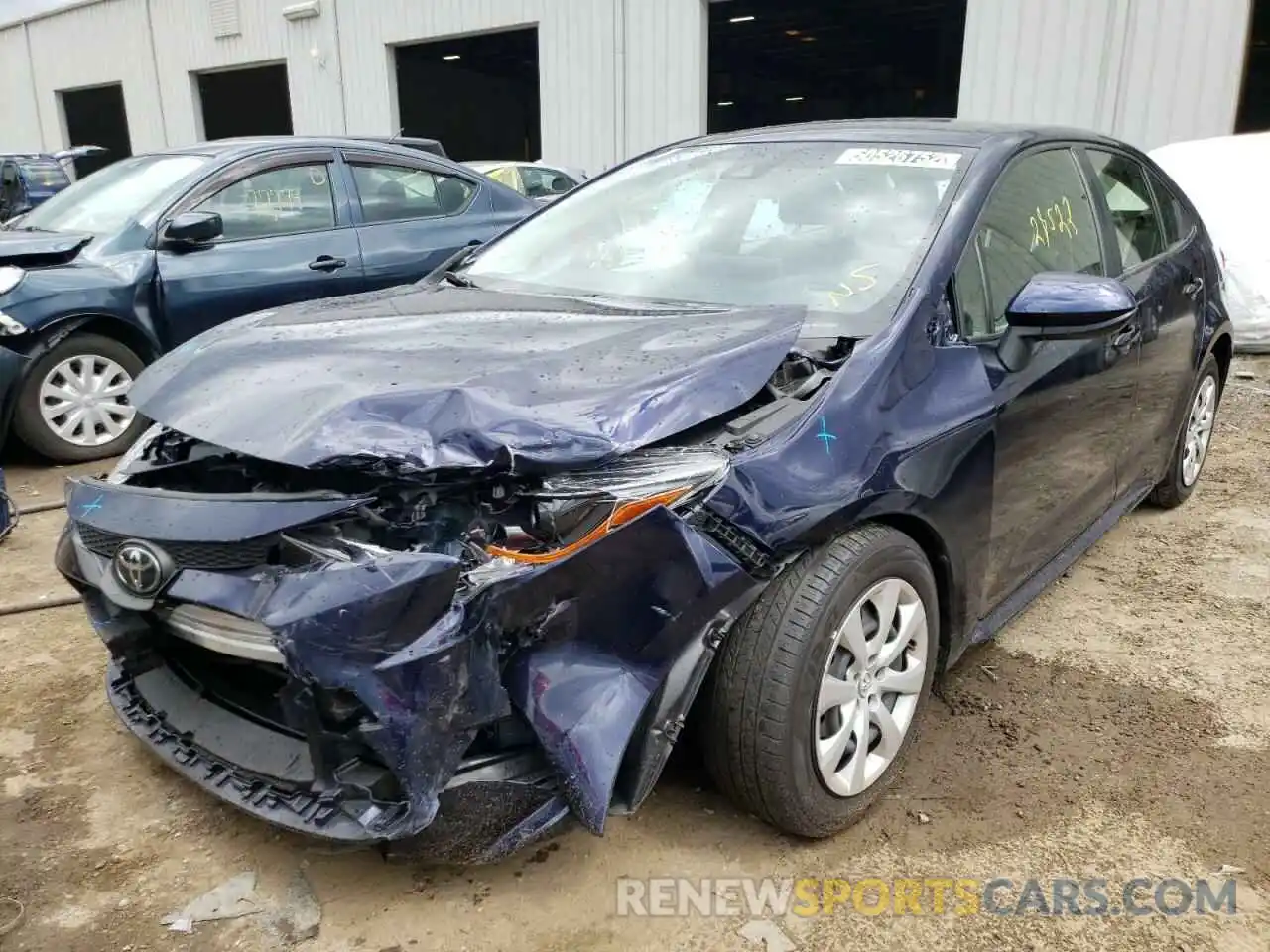 2 Photograph of a damaged car JTDEPMAEXMJ183054 TOYOTA COROLLA 2021