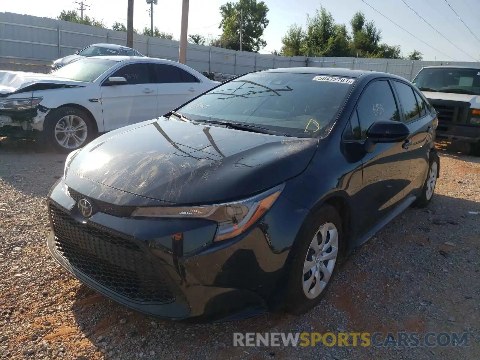 2 Photograph of a damaged car JTDEPMAEXMJ184026 TOYOTA COROLLA 2021