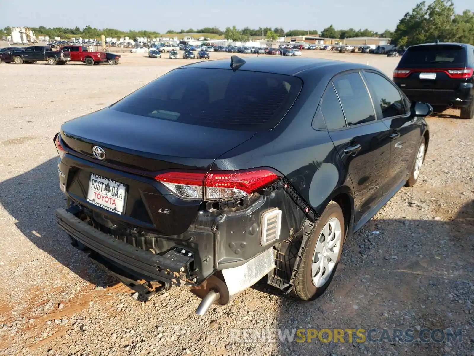 4 Photograph of a damaged car JTDEPMAEXMJ184026 TOYOTA COROLLA 2021