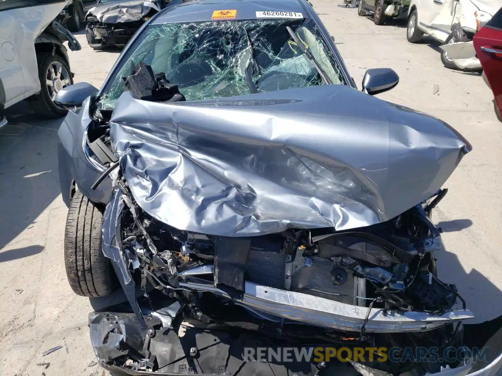 7 Photograph of a damaged car JTDEPMAEXMJ185094 TOYOTA COROLLA 2021