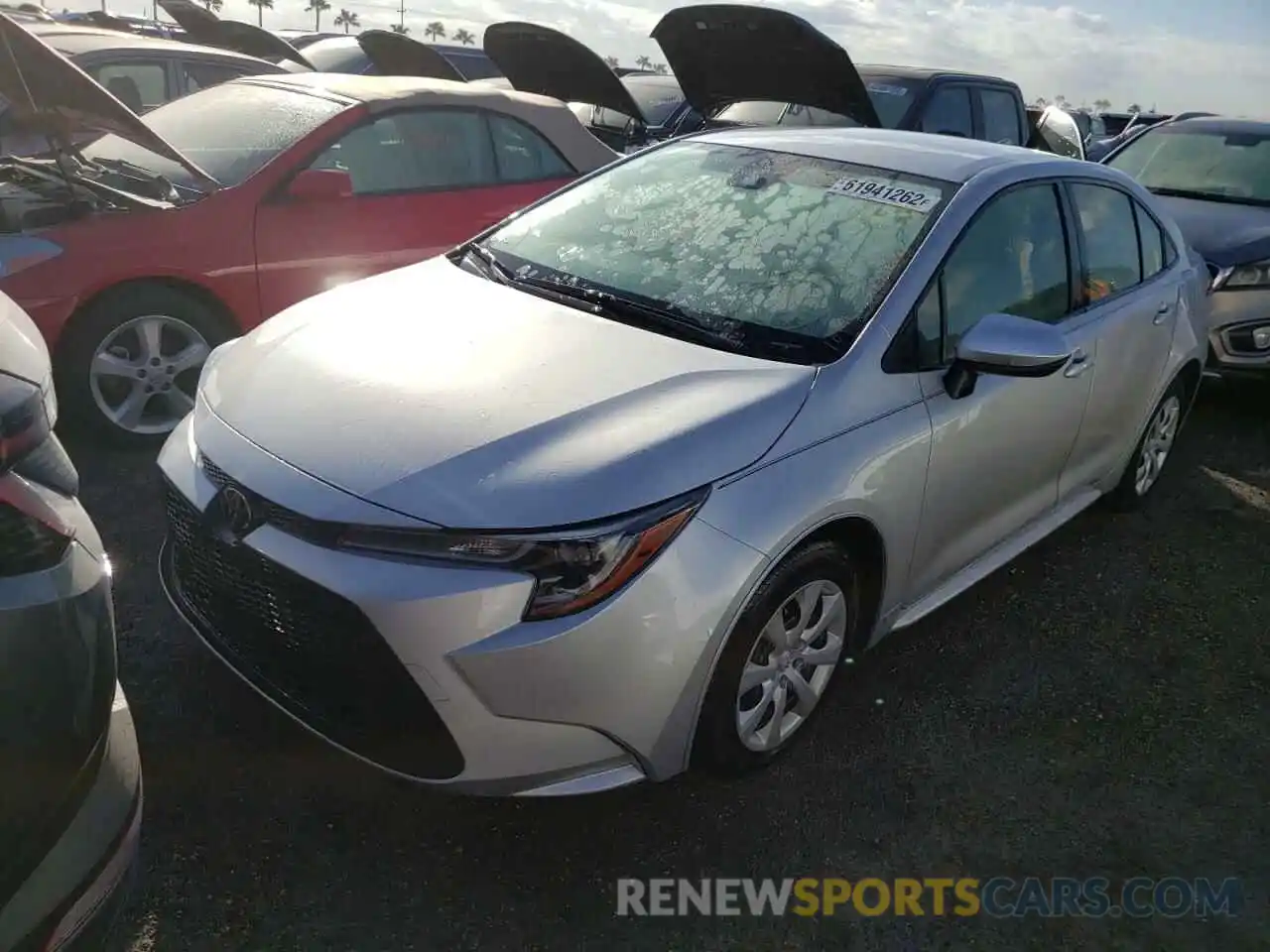 2 Photograph of a damaged car JTDEPMAEXMJ186827 TOYOTA COROLLA 2021