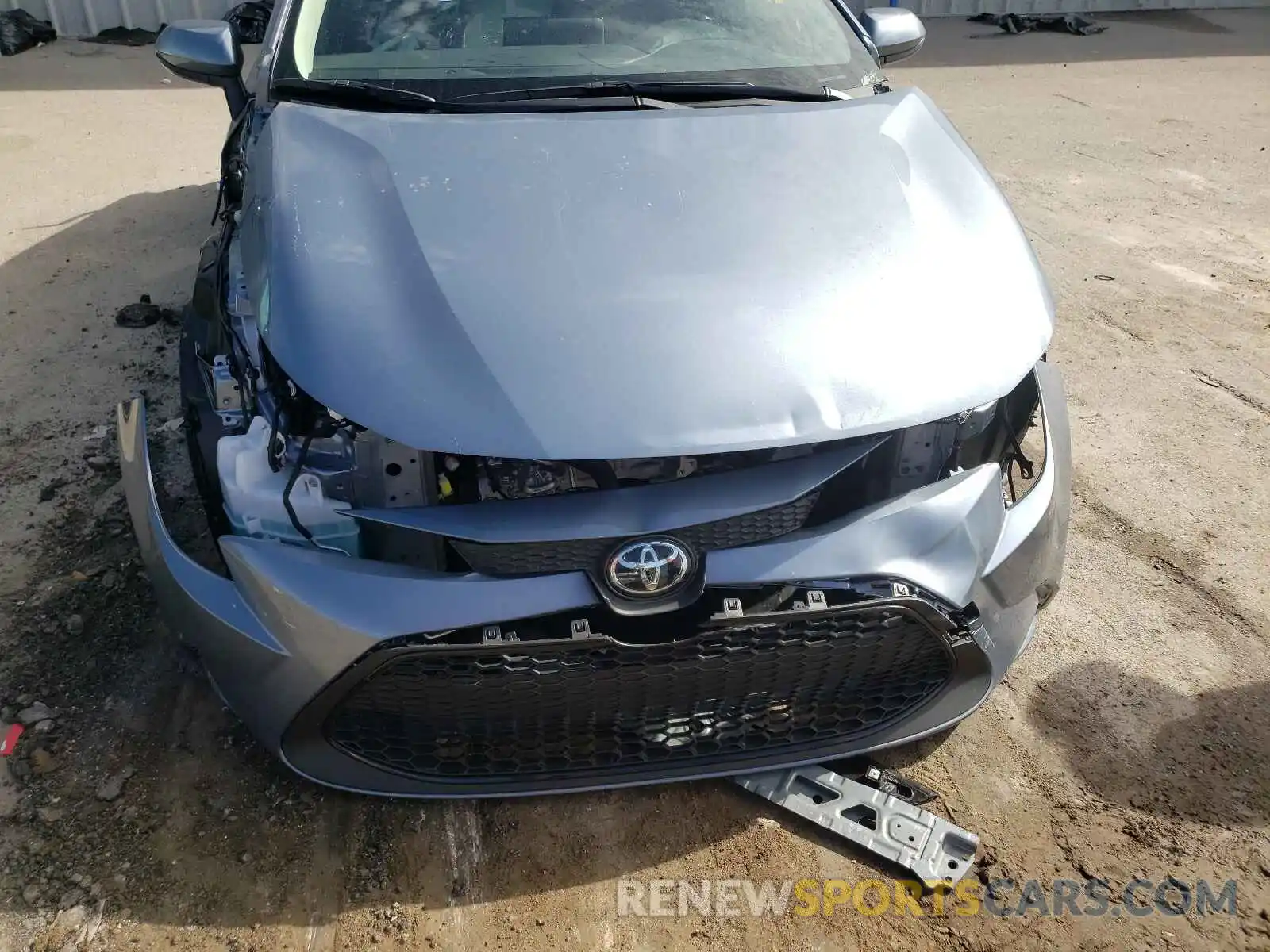 9 Photograph of a damaged car JTDEPMAEXMJ187251 TOYOTA COROLLA 2021