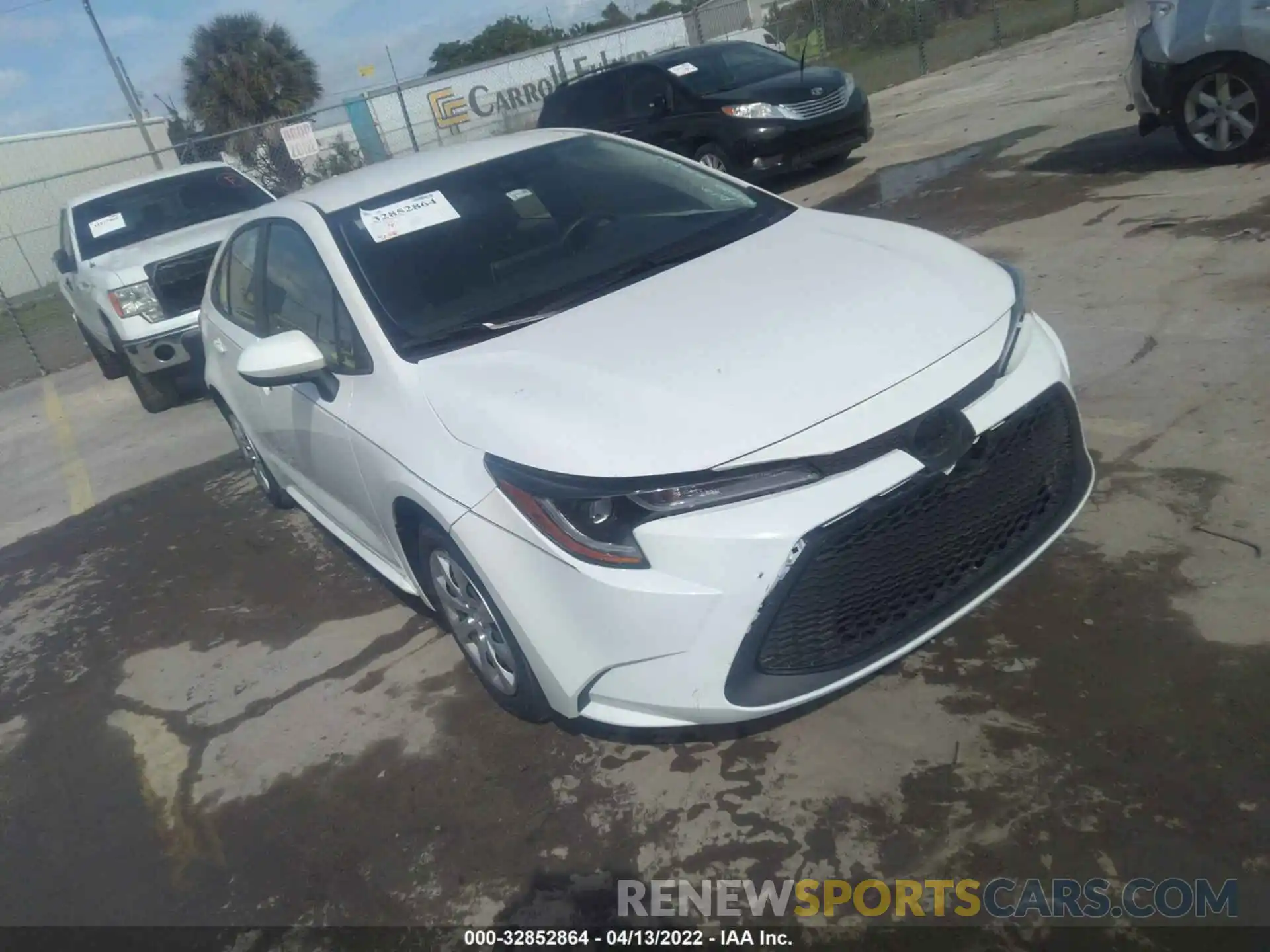 1 Photograph of a damaged car JTDEPMAEXMJ189145 TOYOTA COROLLA 2021