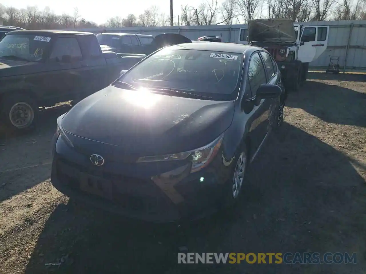 2 Photograph of a damaged car JTDEPMAEXMJ189369 TOYOTA COROLLA 2021