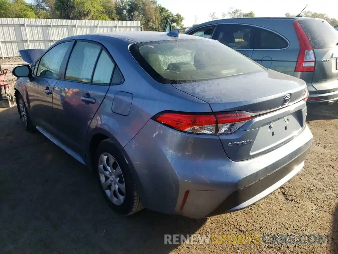 3 Photograph of a damaged car JTDEPMAEXMJ189744 TOYOTA COROLLA 2021