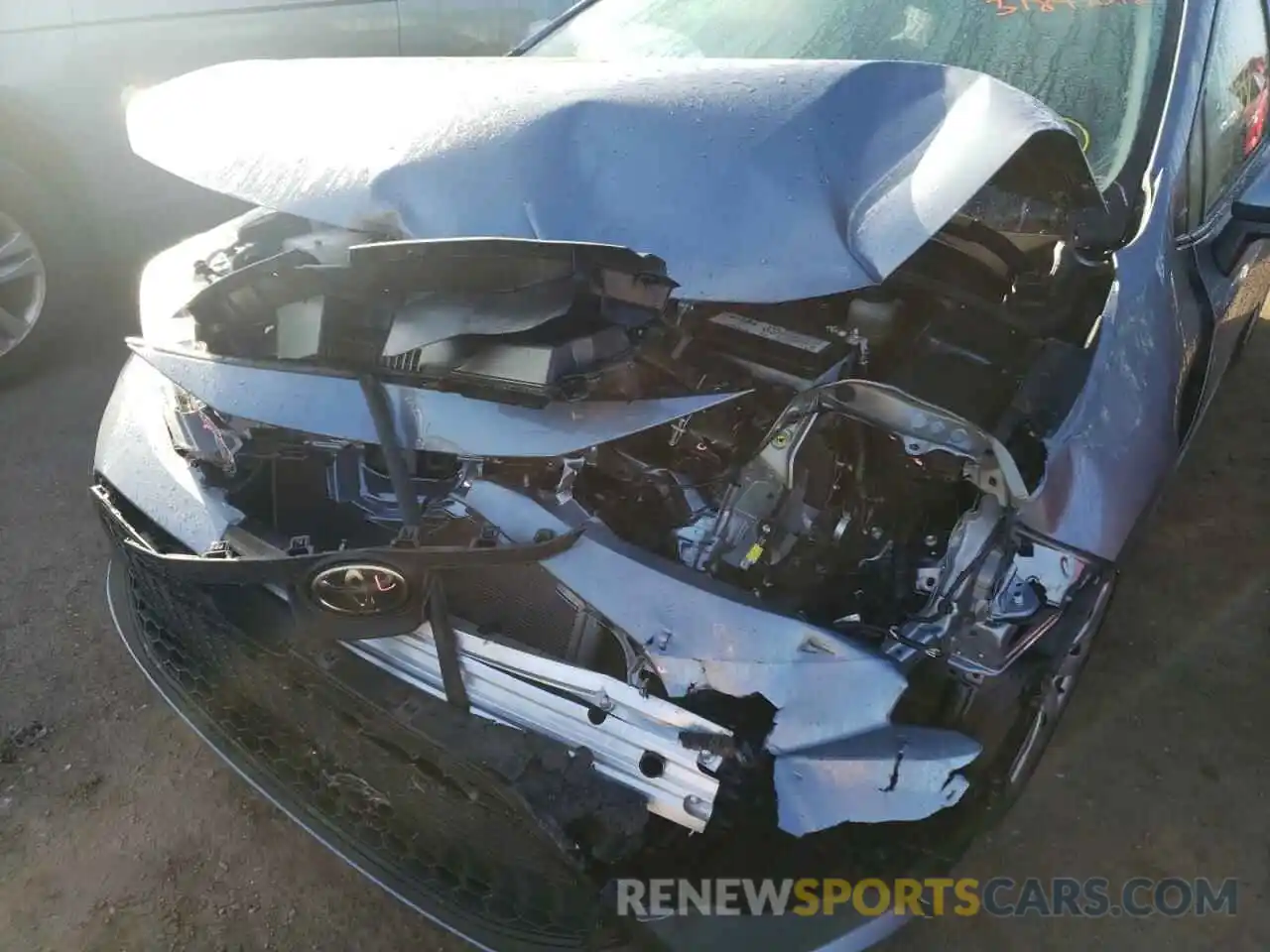 9 Photograph of a damaged car JTDEPMAEXMJ189744 TOYOTA COROLLA 2021