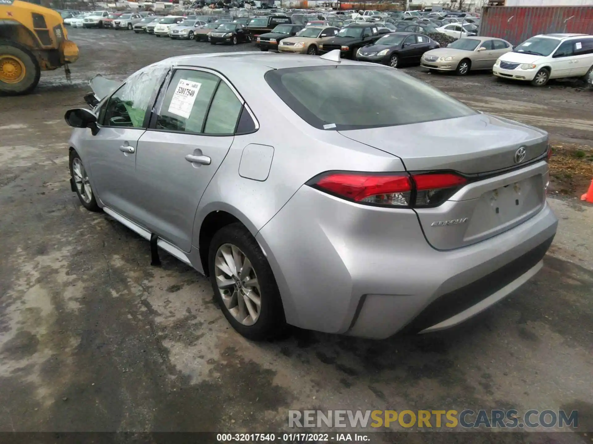 3 Photograph of a damaged car JTDFPMAE0MJ123191 TOYOTA COROLLA 2021