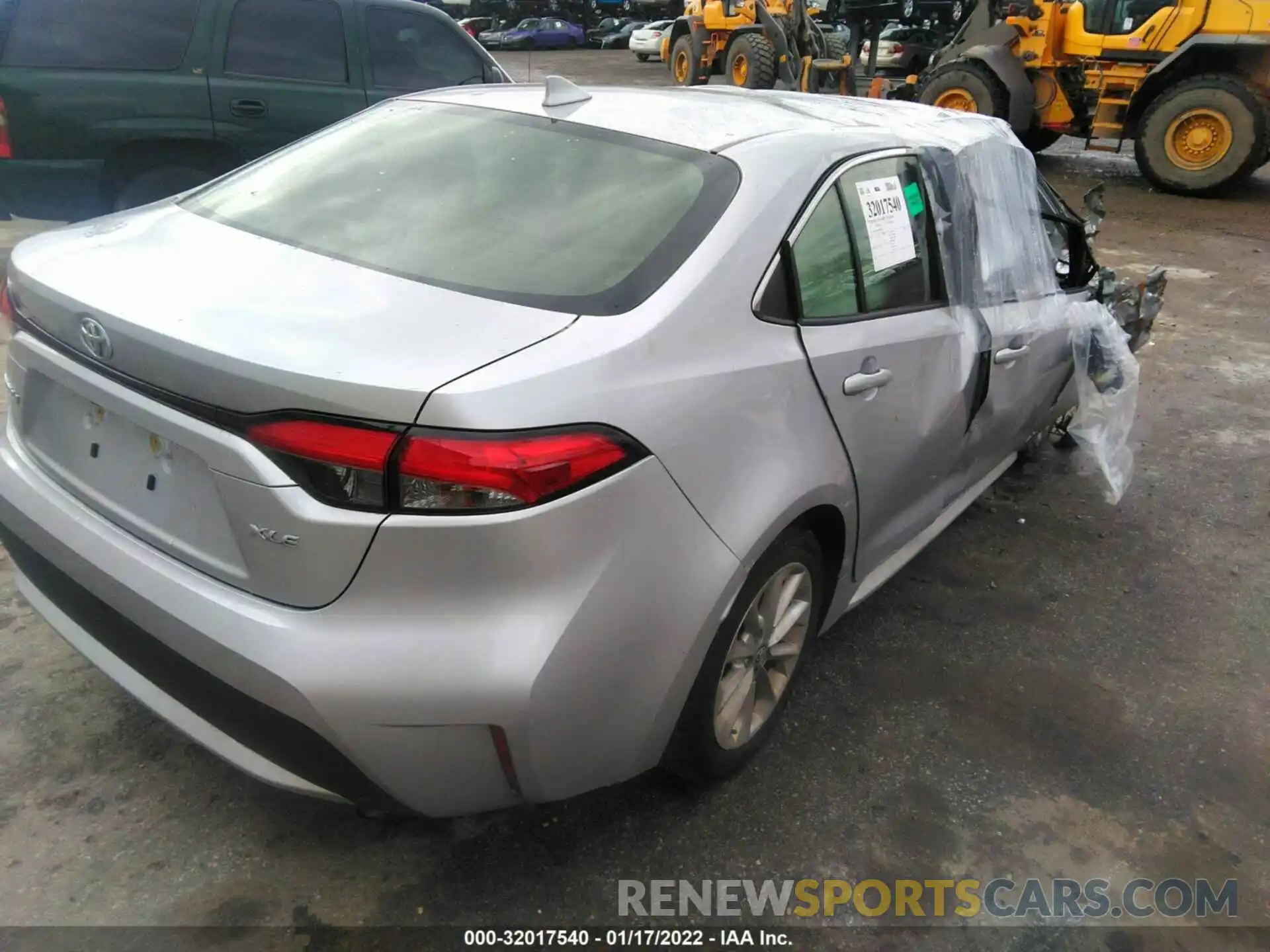 4 Photograph of a damaged car JTDFPMAE0MJ123191 TOYOTA COROLLA 2021