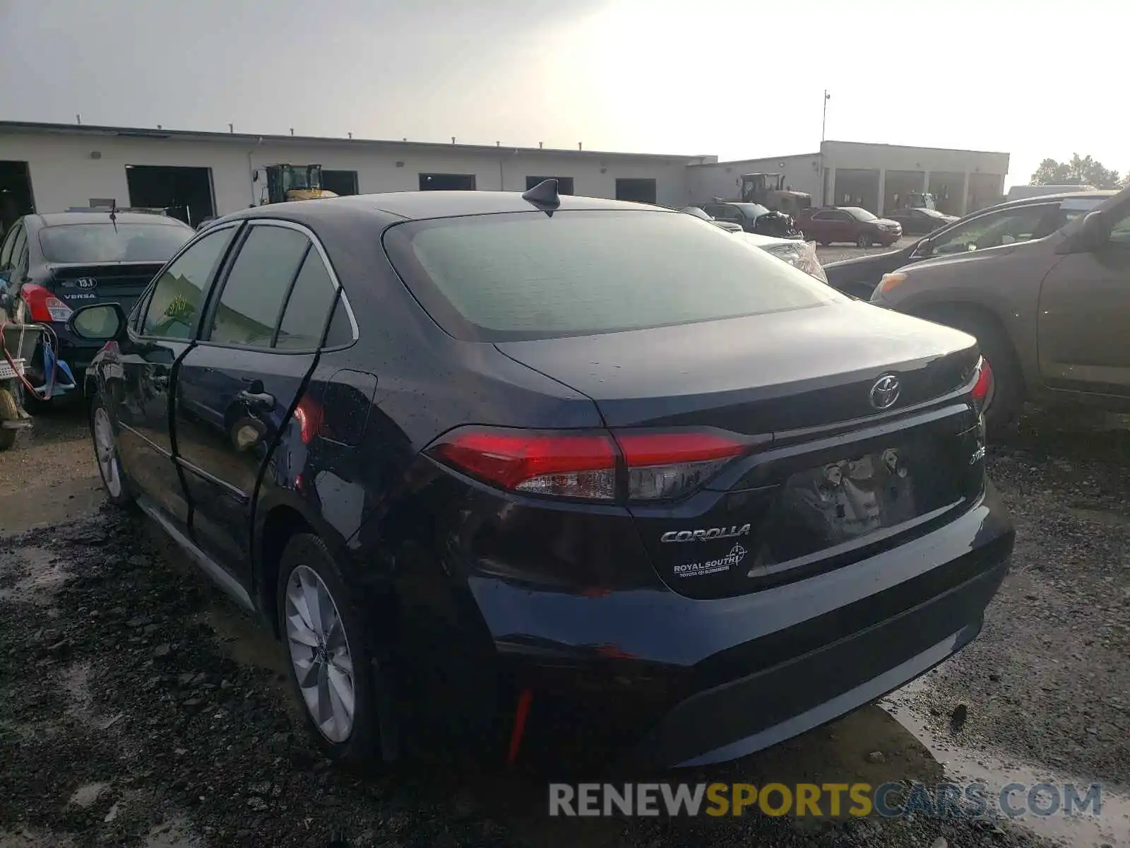 3 Photograph of a damaged car JTDFPMAE7MJ134480 TOYOTA COROLLA 2021