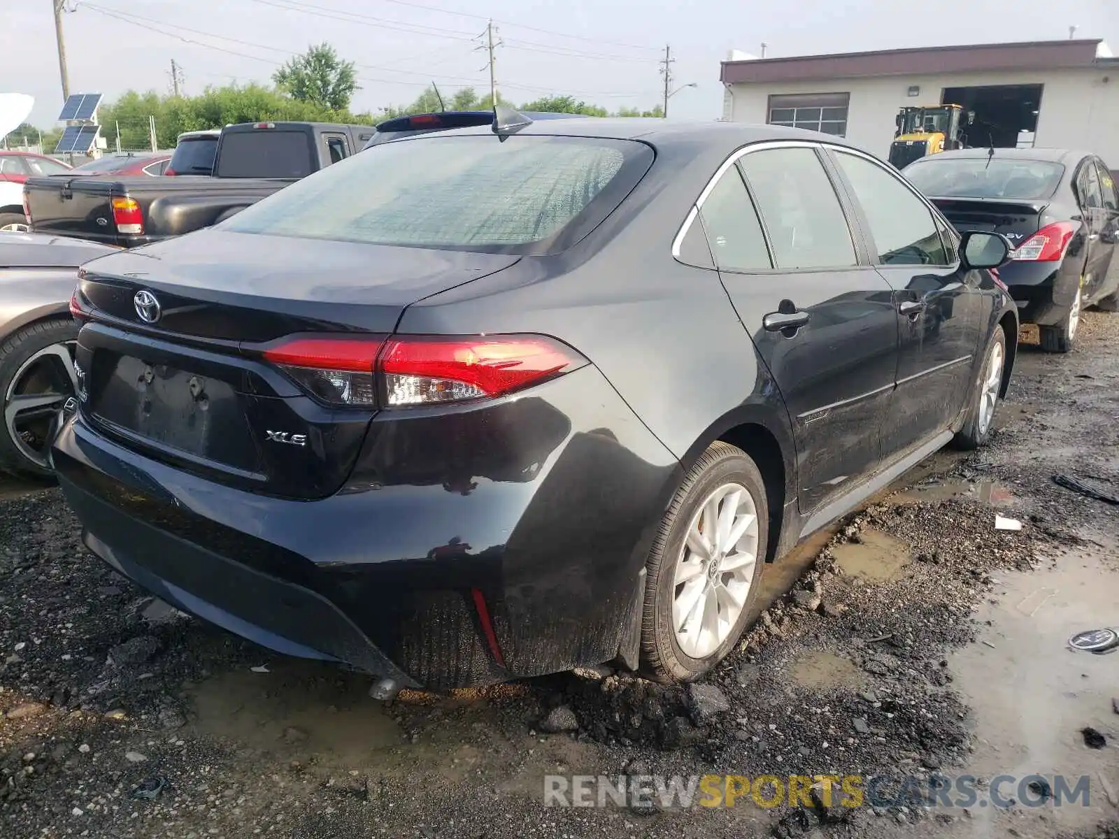 4 Photograph of a damaged car JTDFPMAE7MJ134480 TOYOTA COROLLA 2021