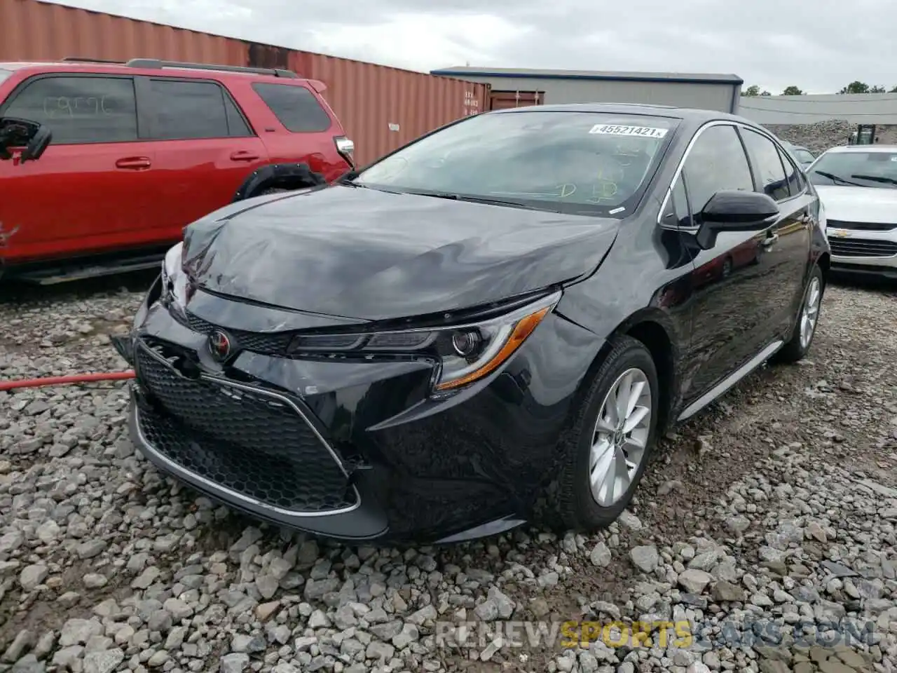 2 Photograph of a damaged car JTDFPMAE9MJ123836 TOYOTA COROLLA 2021