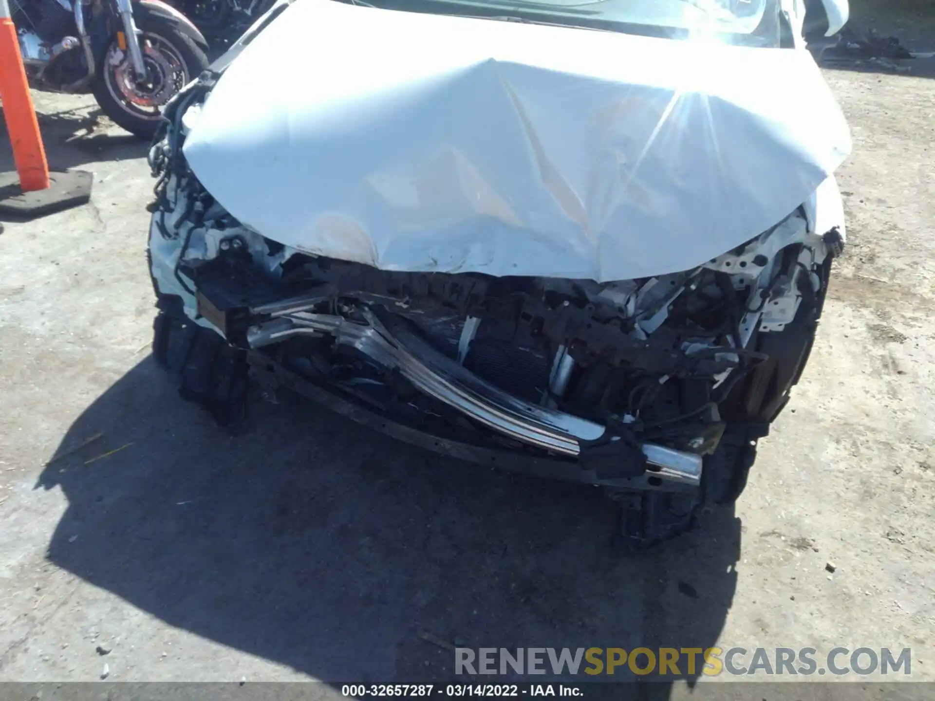 6 Photograph of a damaged car JTDFPMAEXMJ146378 TOYOTA COROLLA 2021