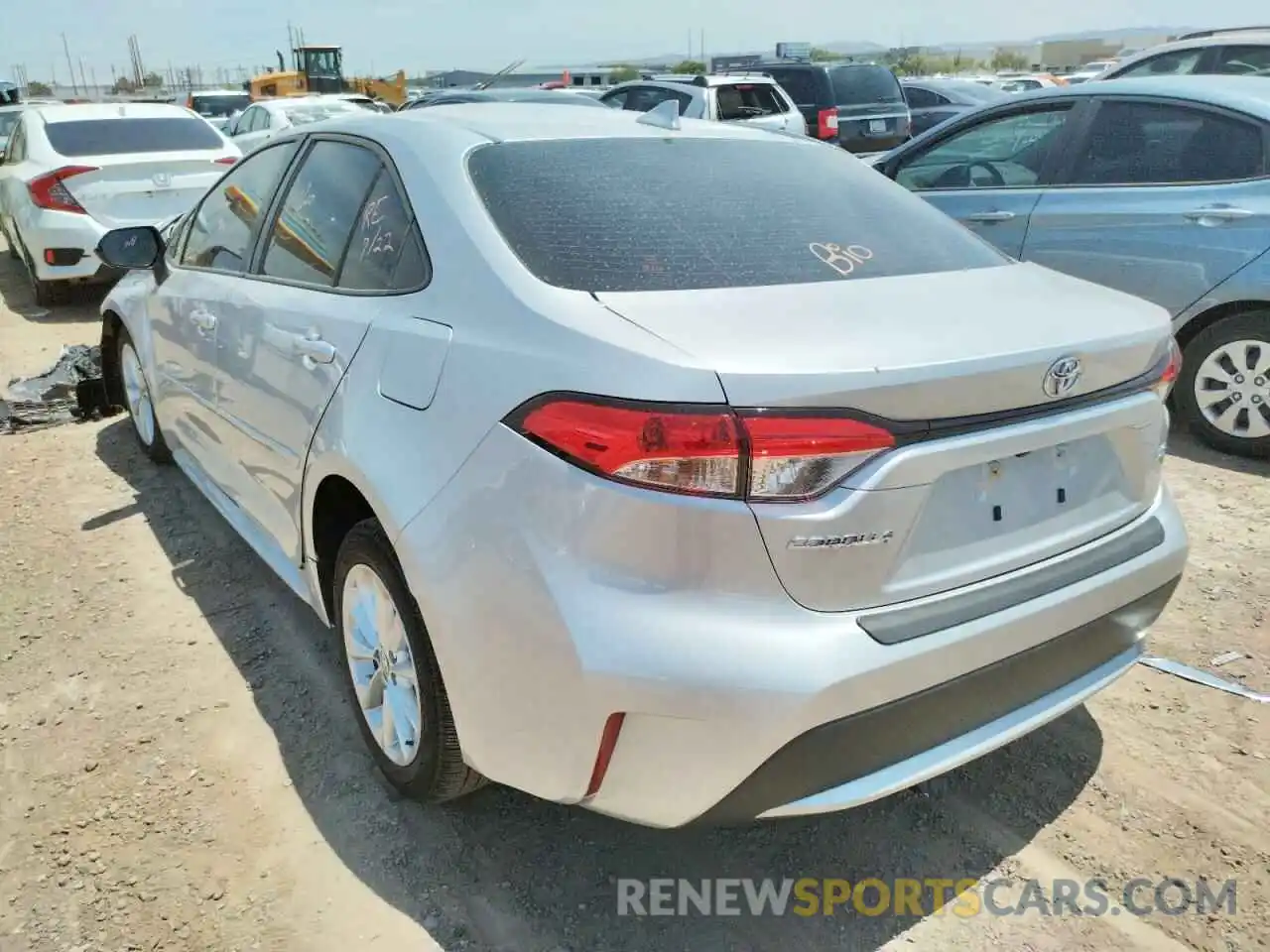 3 Photograph of a damaged car JTDHPMAE0MJ123216 TOYOTA COROLLA 2021