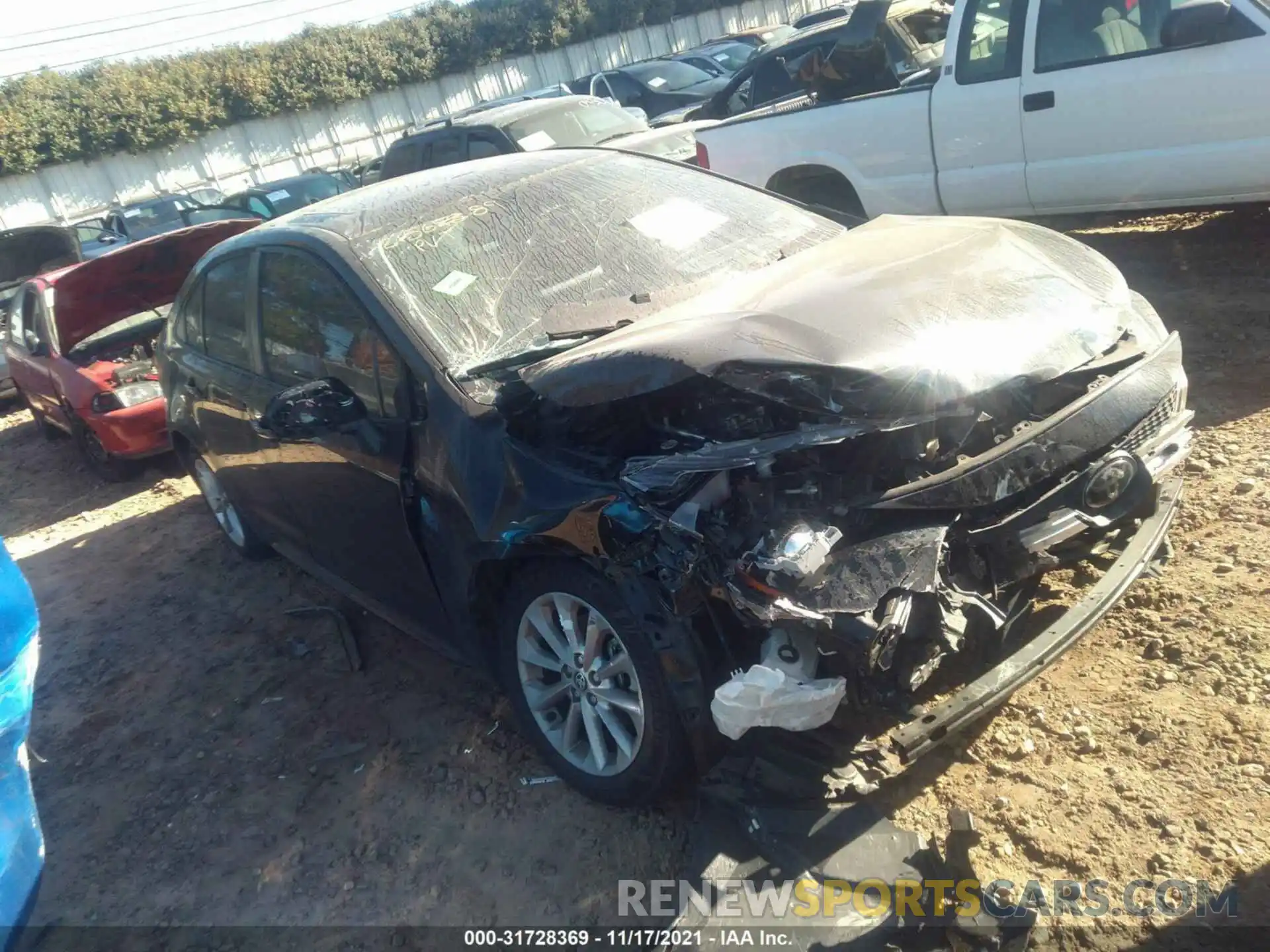 1 Photograph of a damaged car JTDHPMAE0MJ129419 TOYOTA COROLLA 2021