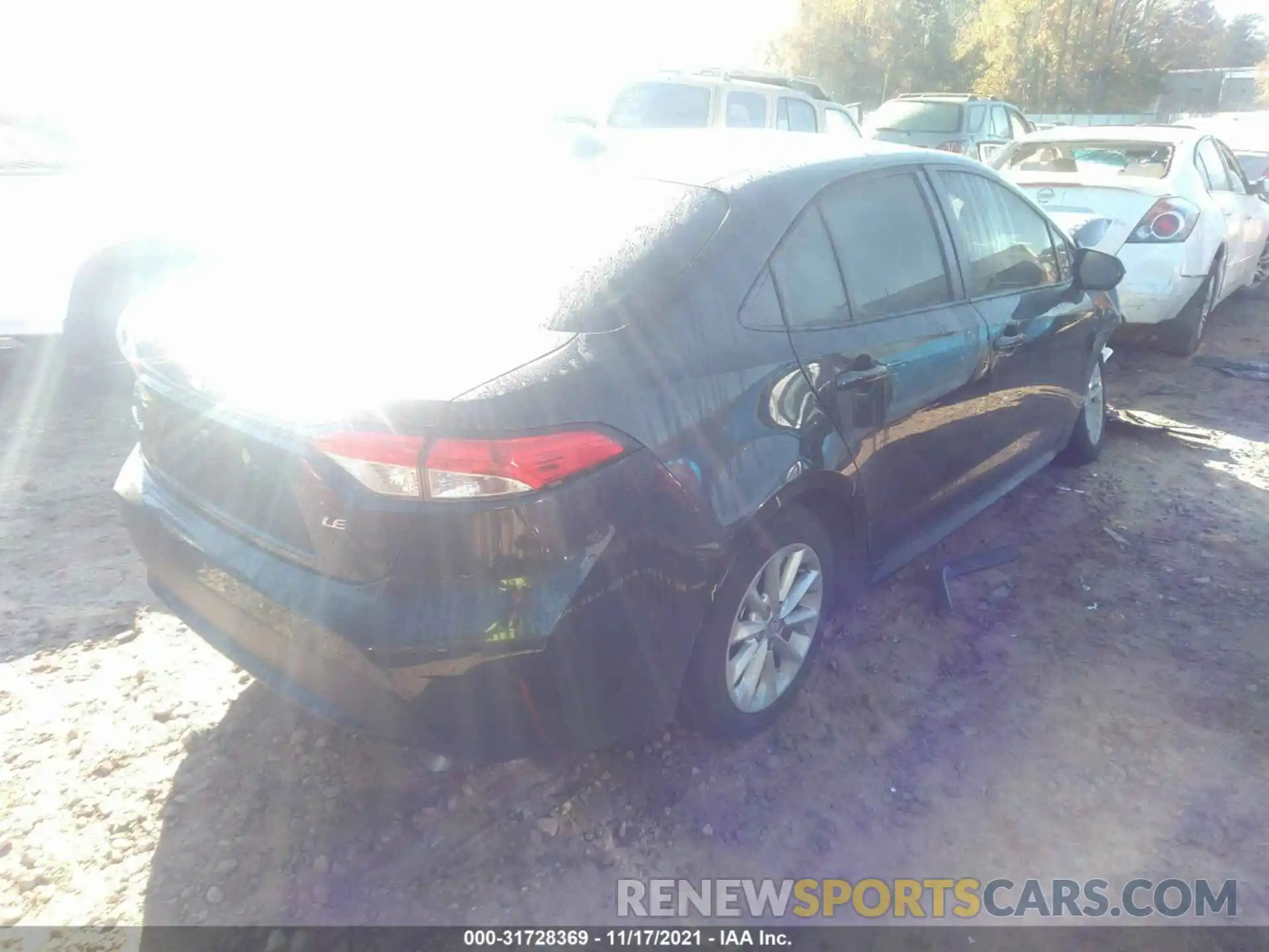 4 Photograph of a damaged car JTDHPMAE0MJ129419 TOYOTA COROLLA 2021