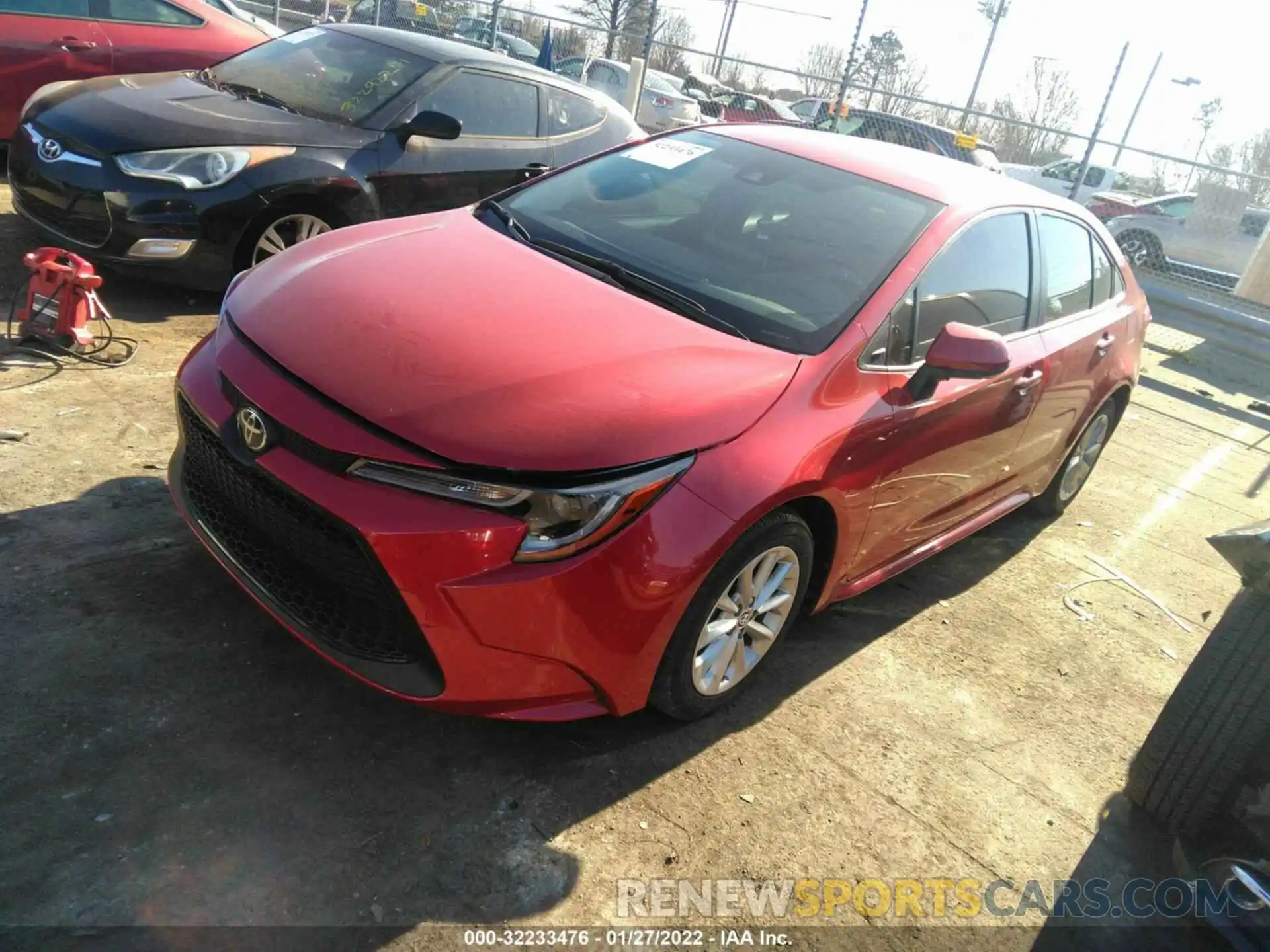 2 Photograph of a damaged car JTDHPMAE0MJ130232 TOYOTA COROLLA 2021