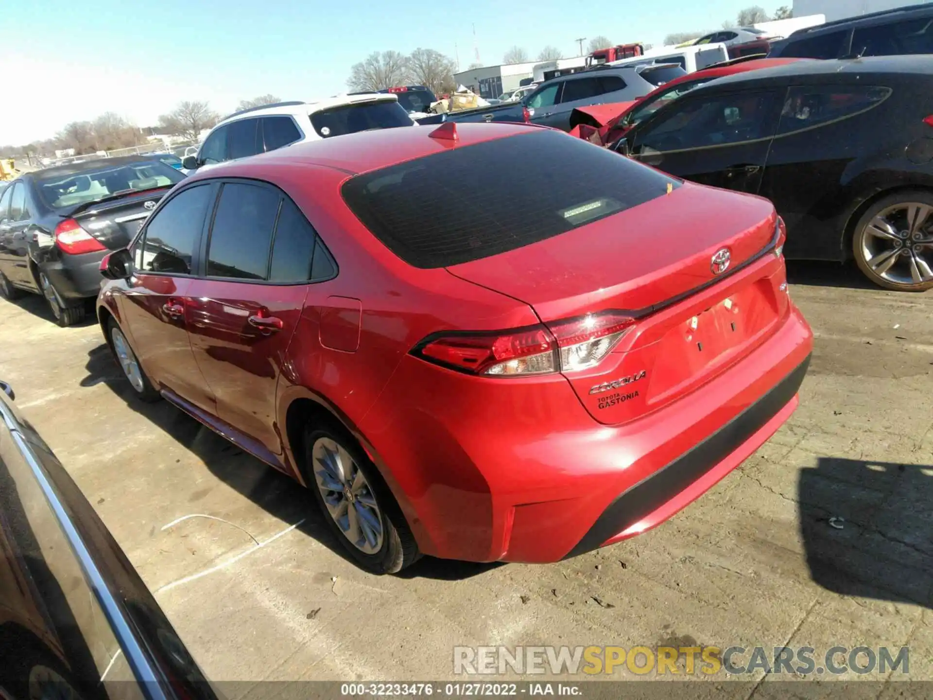 3 Photograph of a damaged car JTDHPMAE0MJ130232 TOYOTA COROLLA 2021