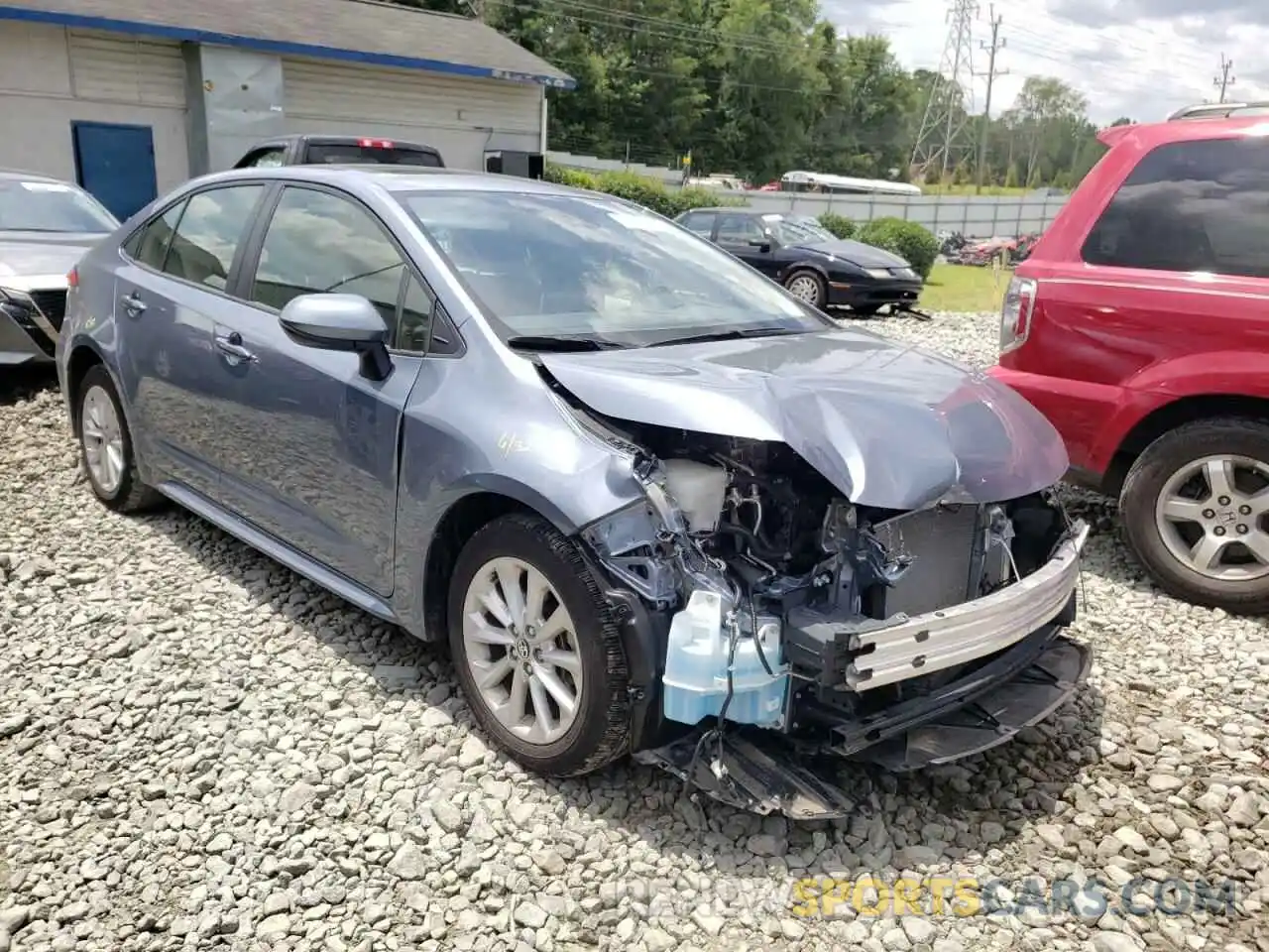 1 Photograph of a damaged car JTDHPMAE0MJ132837 TOYOTA COROLLA 2021