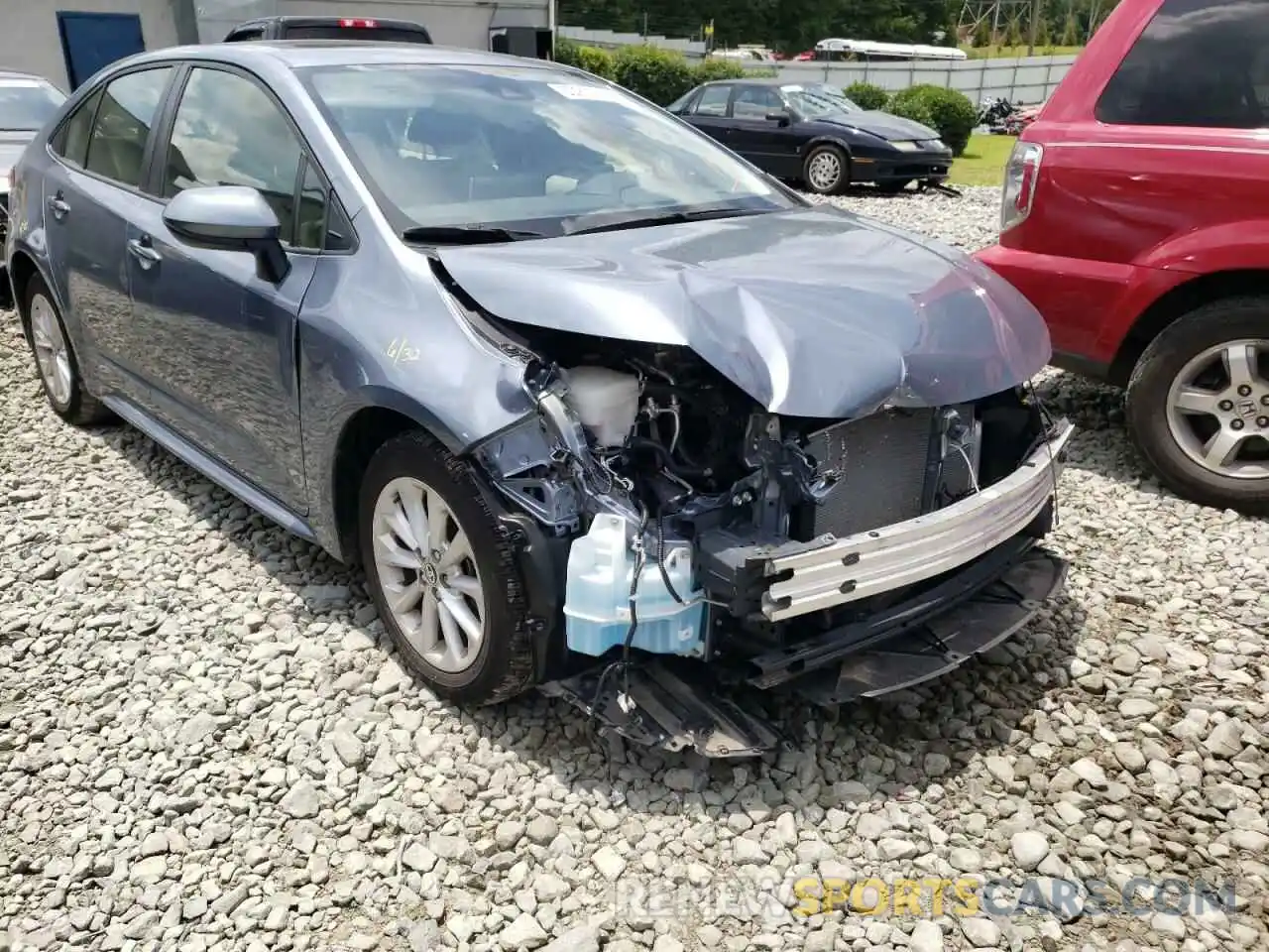 9 Photograph of a damaged car JTDHPMAE0MJ132837 TOYOTA COROLLA 2021