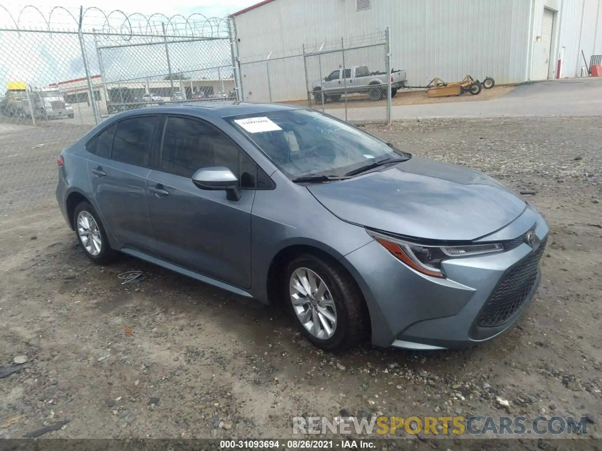 1 Photograph of a damaged car JTDHPMAE3MJ179165 TOYOTA COROLLA 2021