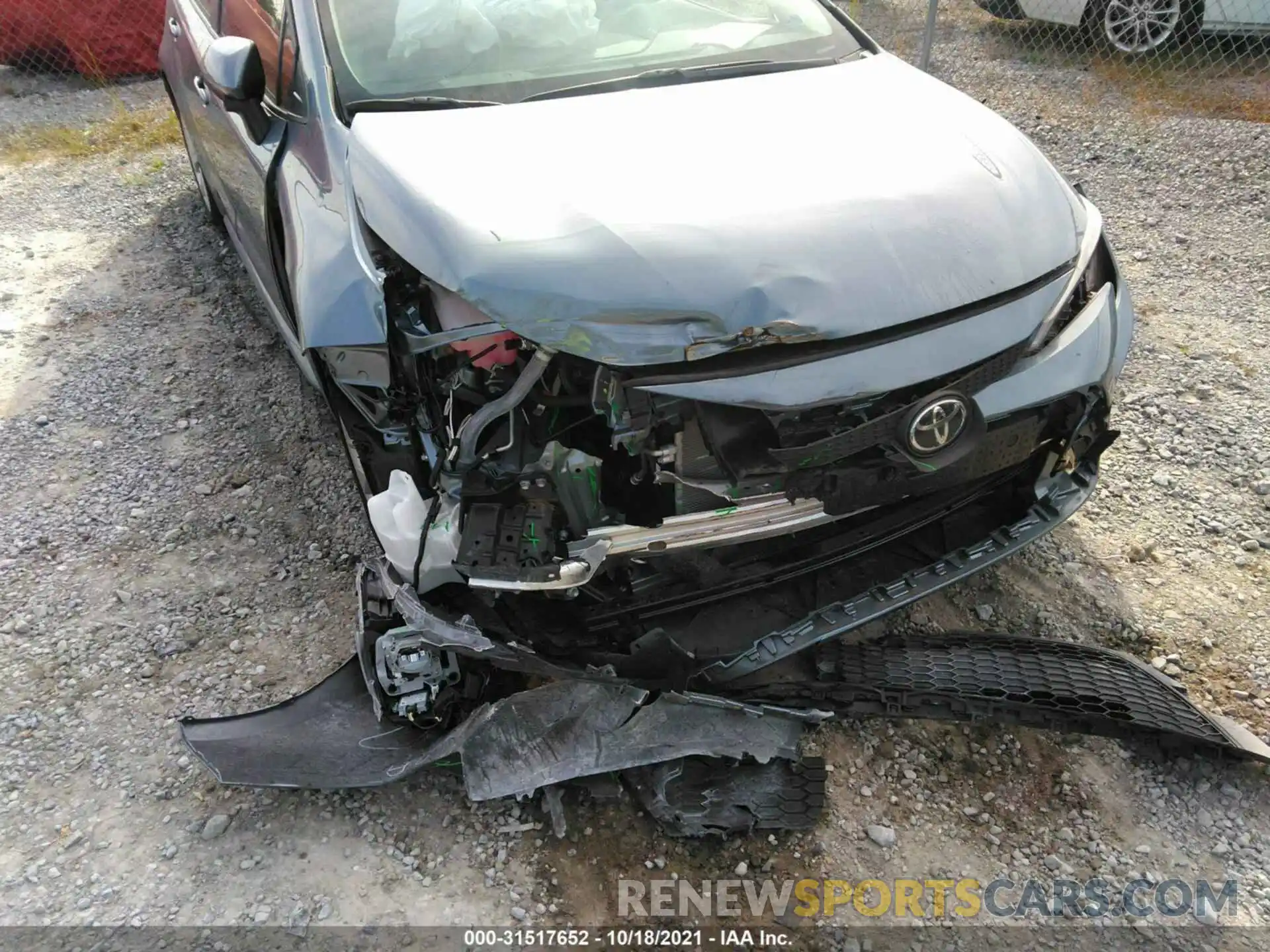 6 Photograph of a damaged car JTDHPMAE4MJ133389 TOYOTA COROLLA 2021