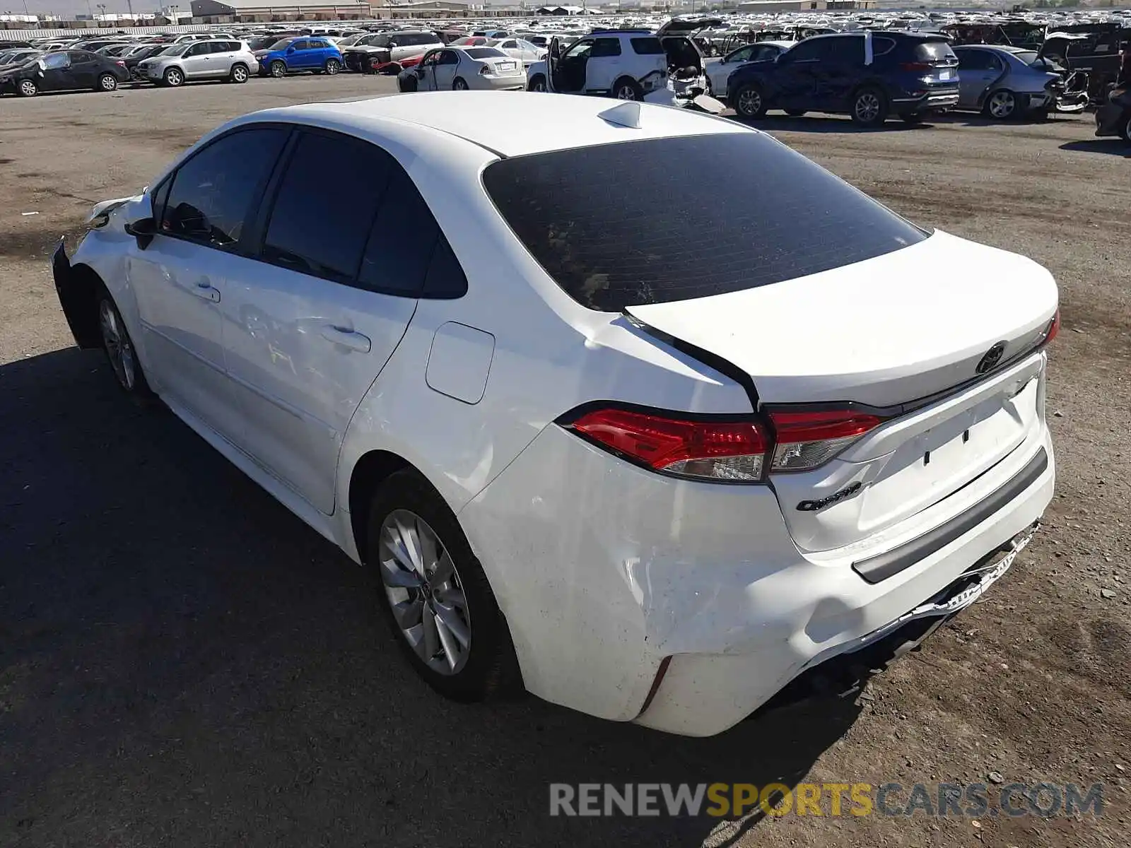 3 Photograph of a damaged car JTDHPMAE5MJ139069 TOYOTA COROLLA 2021