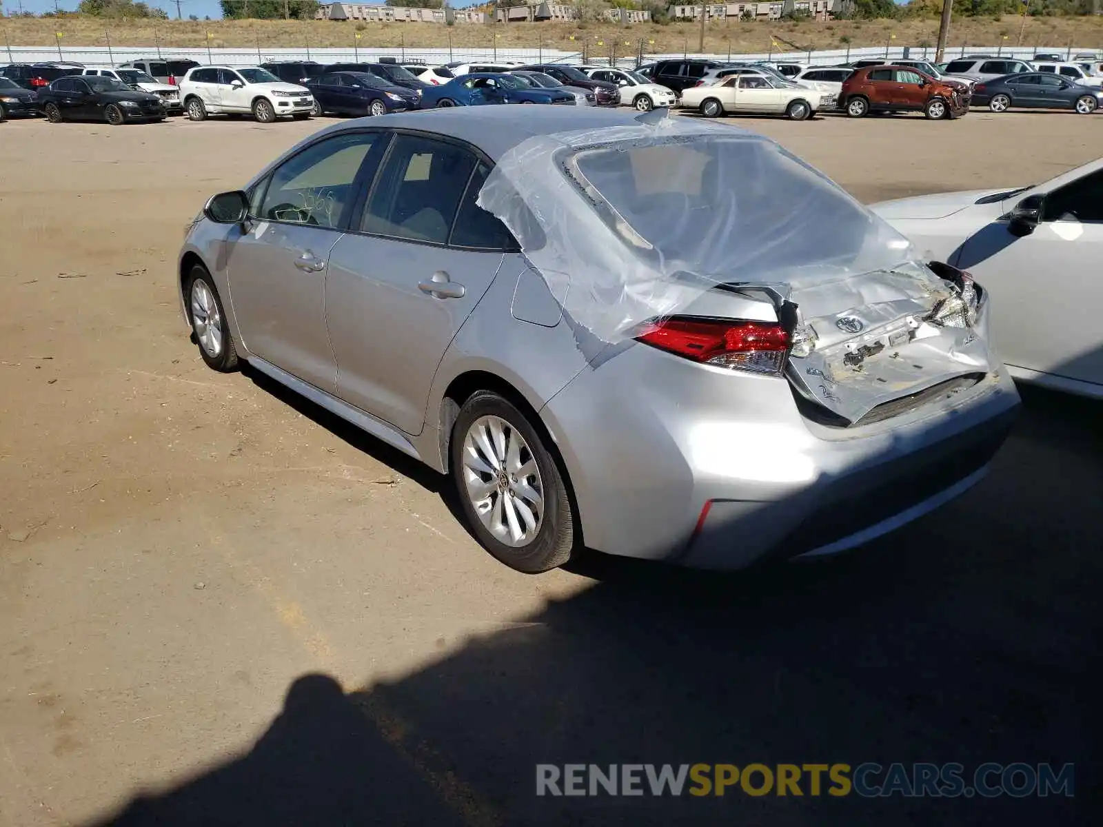 3 Photograph of a damaged car JTDHPMAE6MJ140750 TOYOTA COROLLA 2021