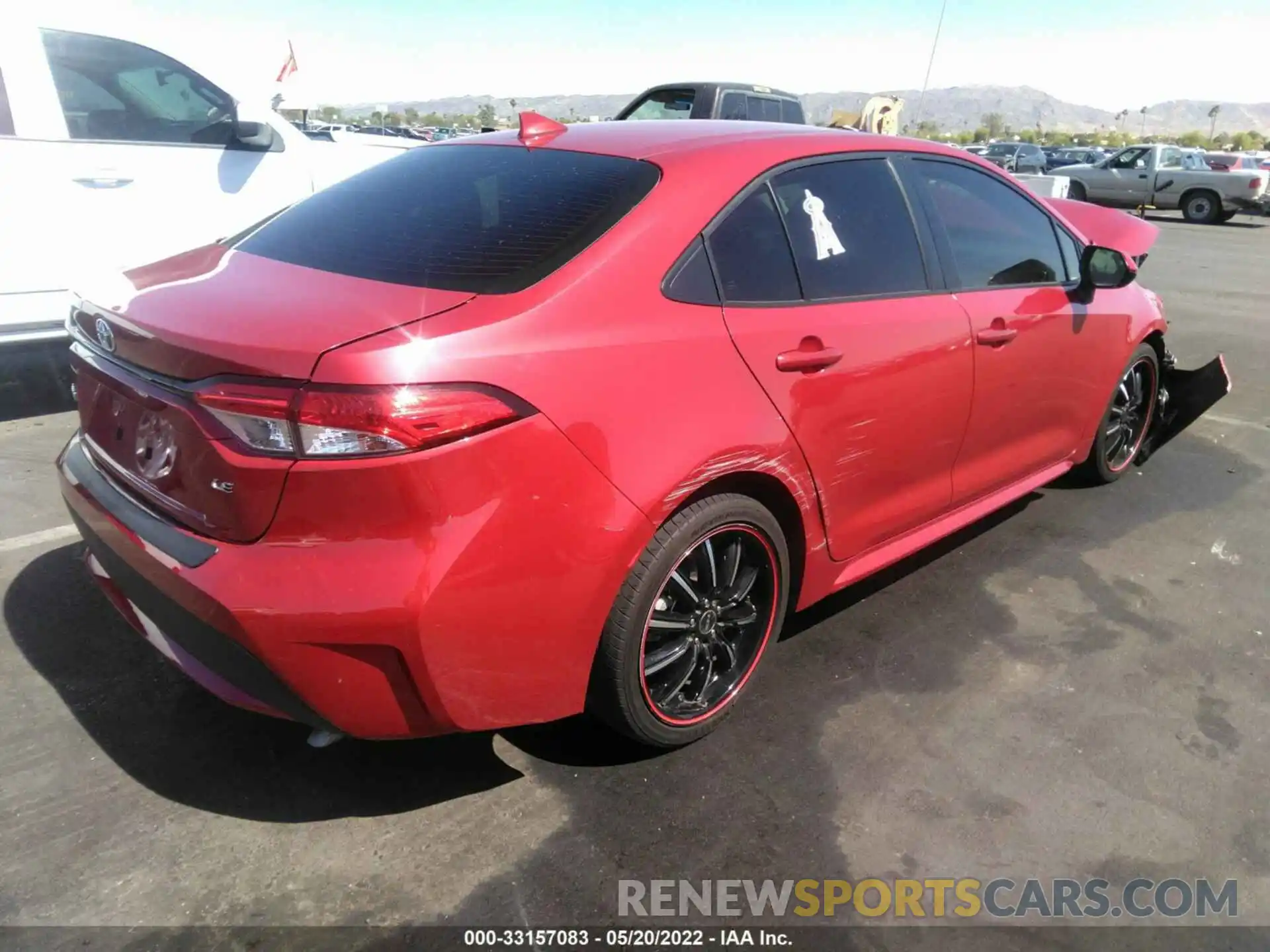 4 Photograph of a damaged car JTDHPMAE6MJ155460 TOYOTA COROLLA 2021