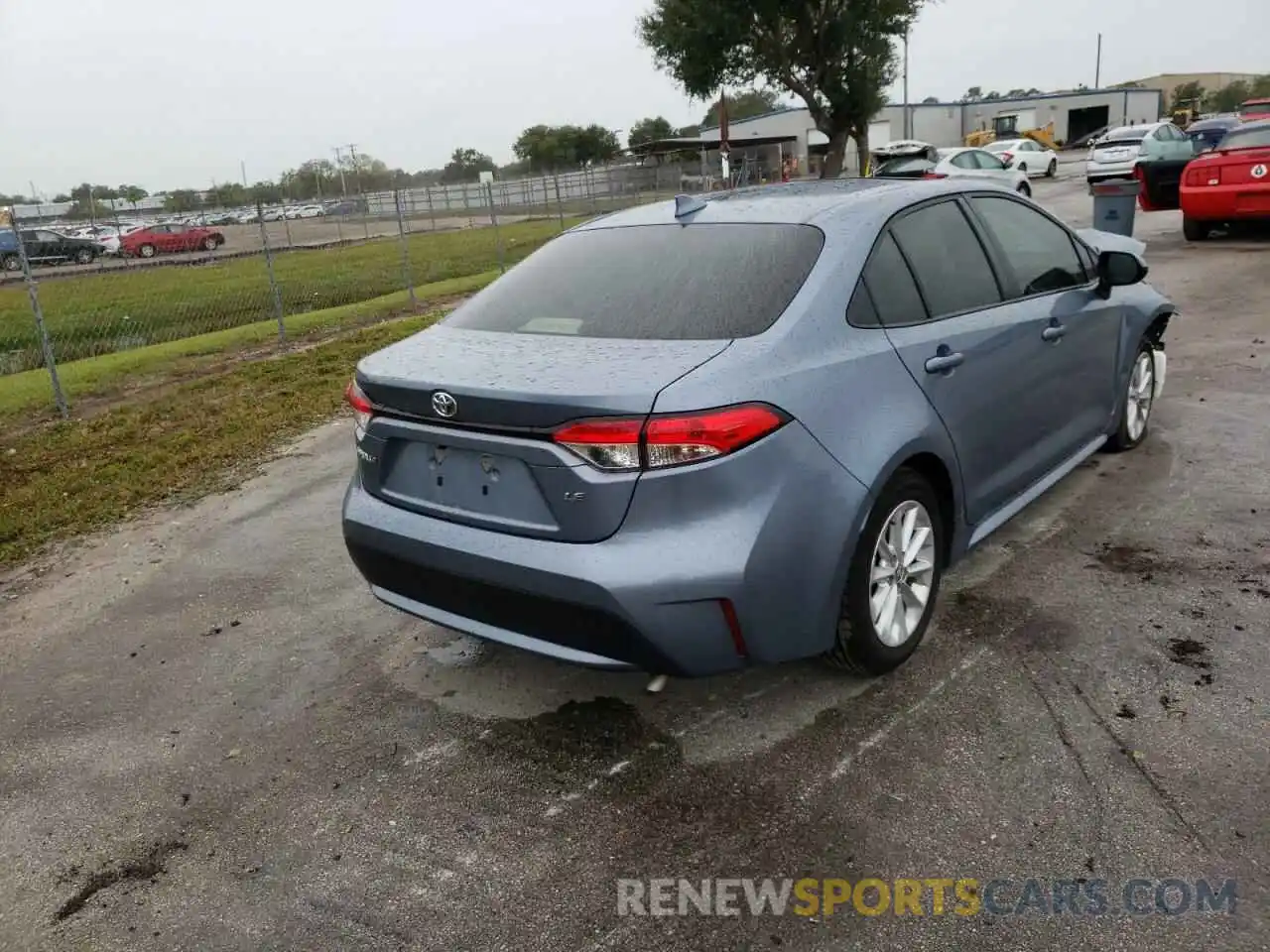 4 Photograph of a damaged car JTDHPMAE7MJ131054 TOYOTA COROLLA 2021