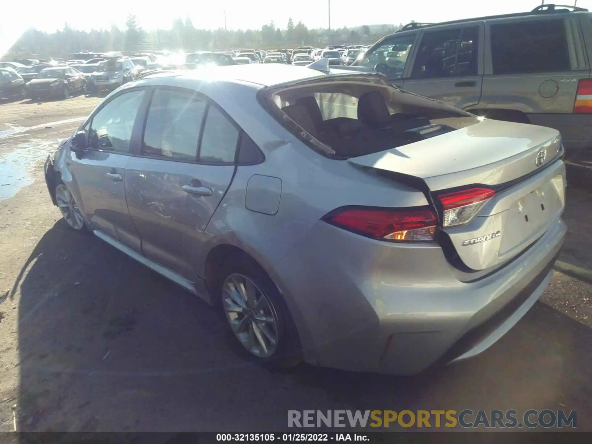 3 Photograph of a damaged car JTDHPMAE7MJ157119 TOYOTA COROLLA 2021