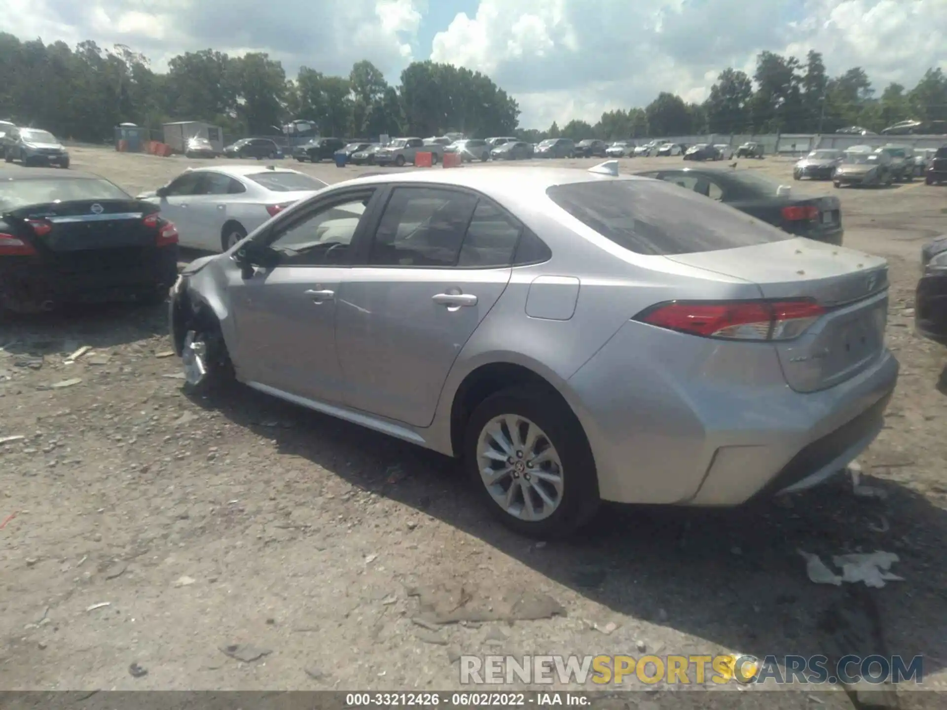 3 Photograph of a damaged car JTDHPMAEXMJ133395 TOYOTA COROLLA 2021