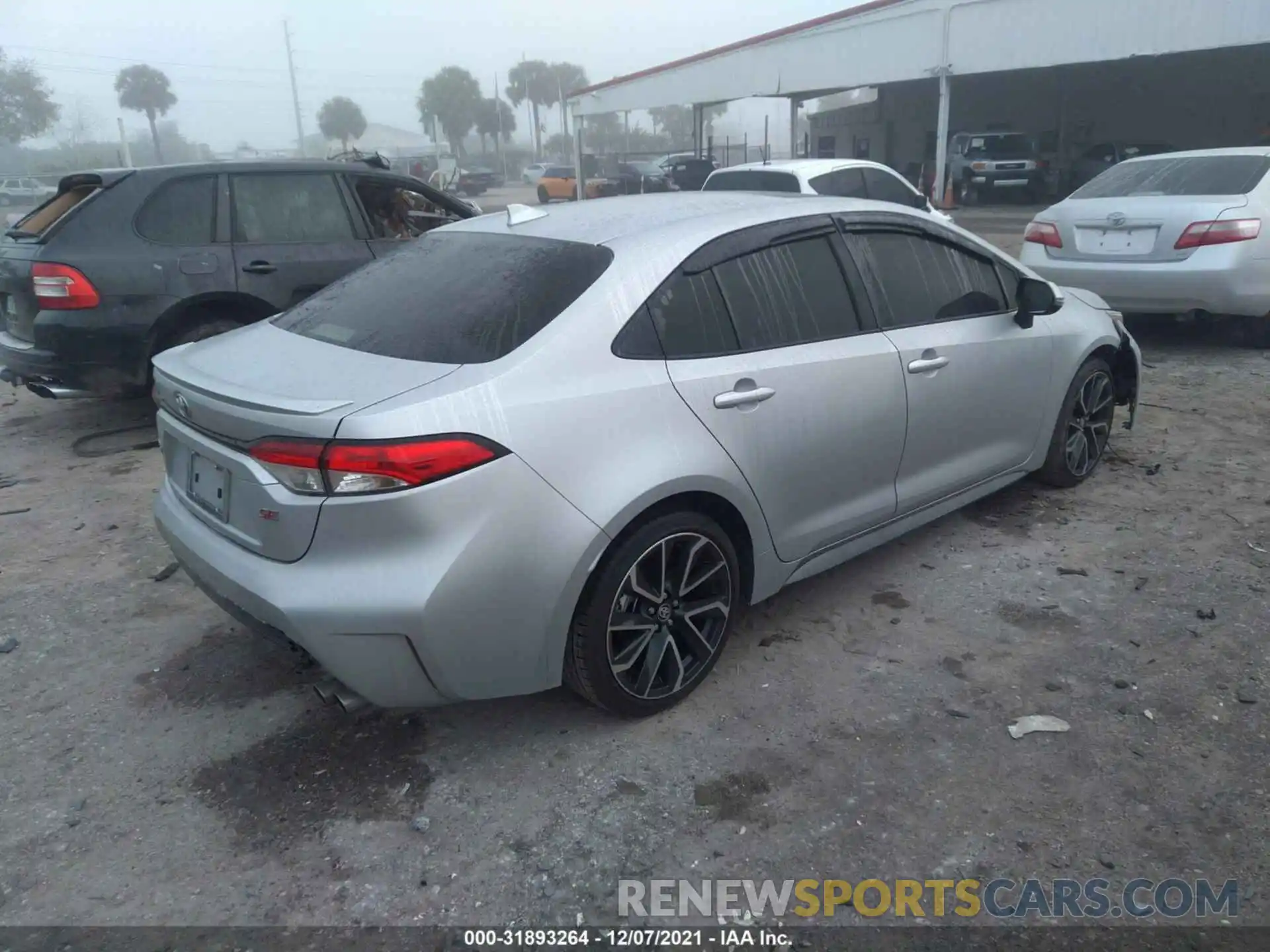 4 Photograph of a damaged car JTDM4MCE0MJ067413 TOYOTA COROLLA 2021