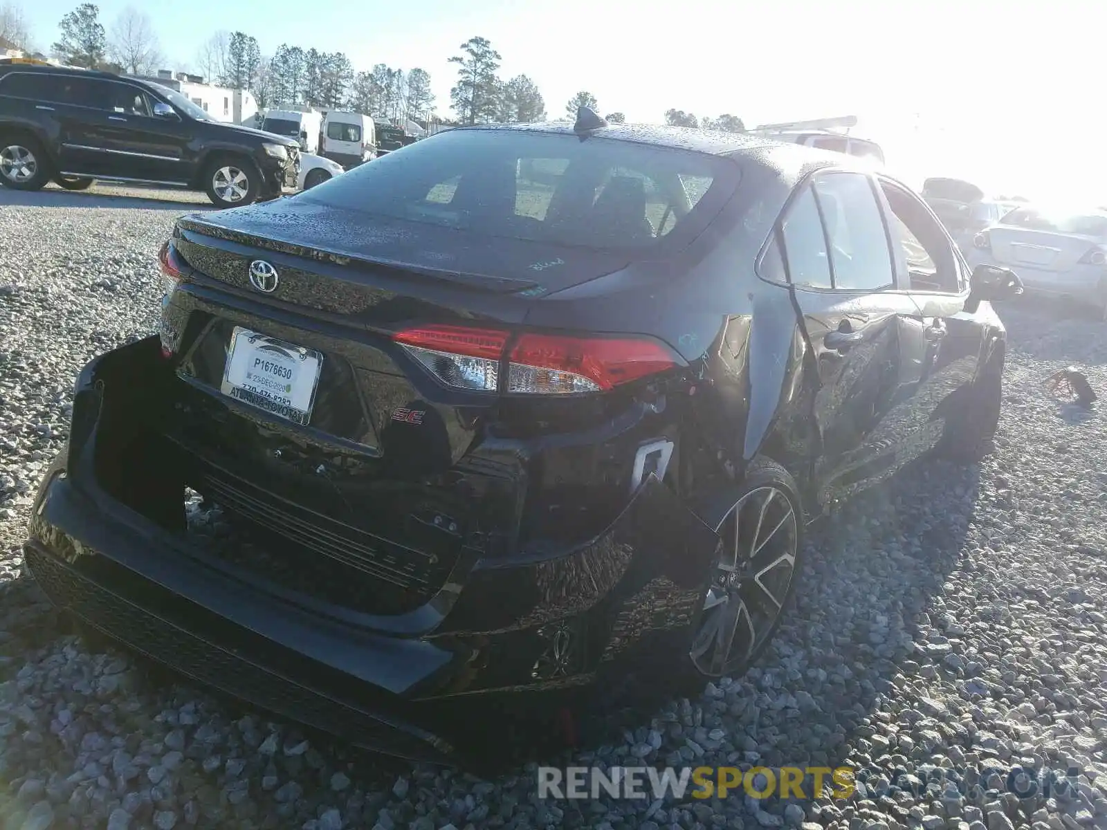 4 Photograph of a damaged car JTDM4MCE3MJ063842 TOYOTA COROLLA 2021