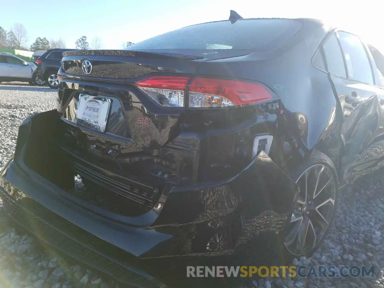 9 Photograph of a damaged car JTDM4MCE3MJ063842 TOYOTA COROLLA 2021