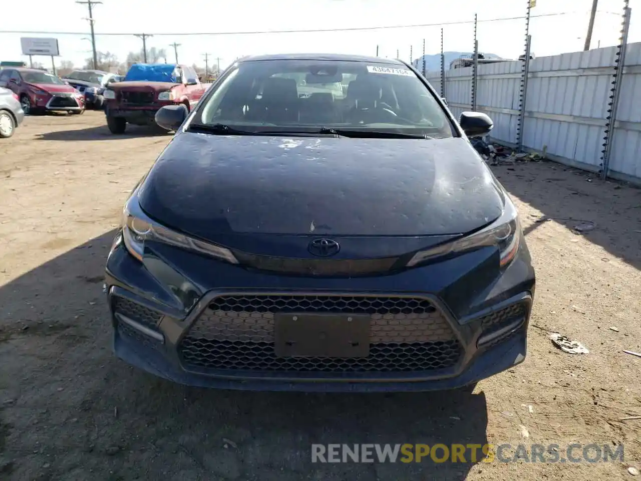 5 Photograph of a damaged car JTDM4MCE4MJ056415 TOYOTA COROLLA 2021