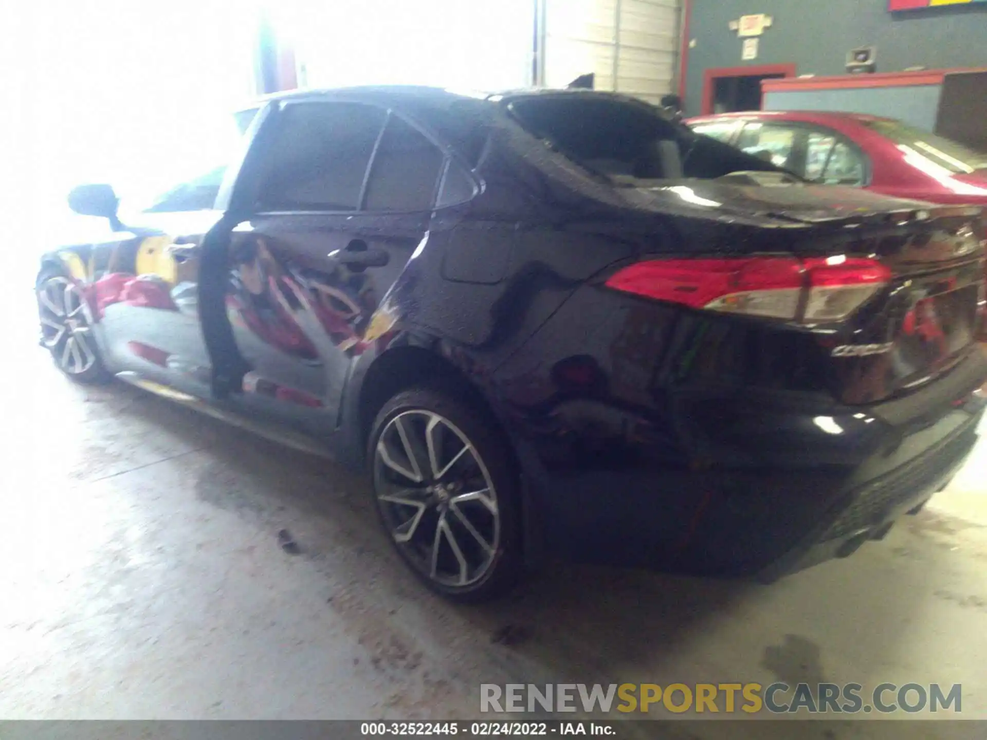 3 Photograph of a damaged car JTDM4MCE5MJ063230 TOYOTA COROLLA 2021