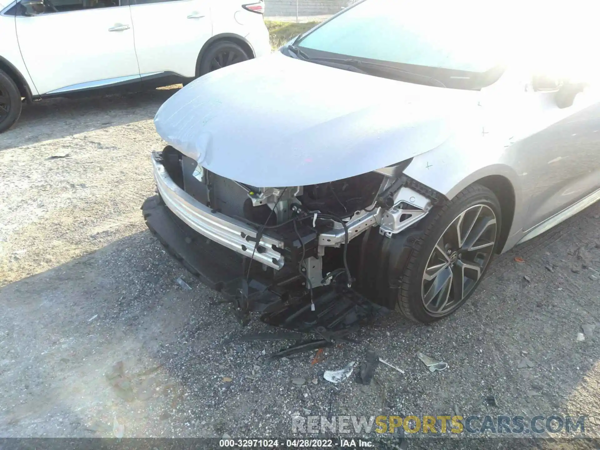 6 Photograph of a damaged car JTDM4MCE5MJ065012 TOYOTA COROLLA 2021