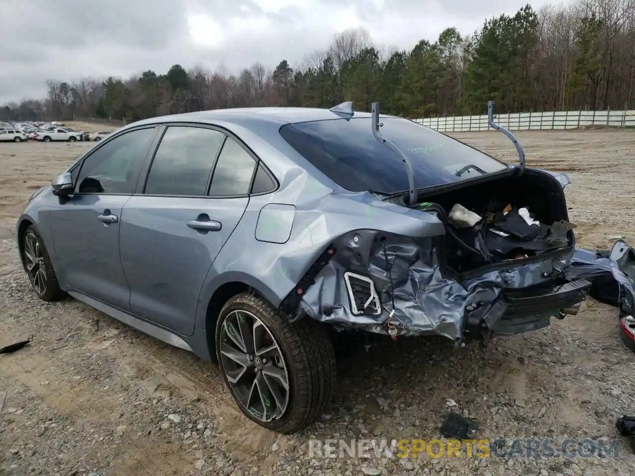 3 Photograph of a damaged car JTDM4MCEXMJ079827 TOYOTA COROLLA 2021