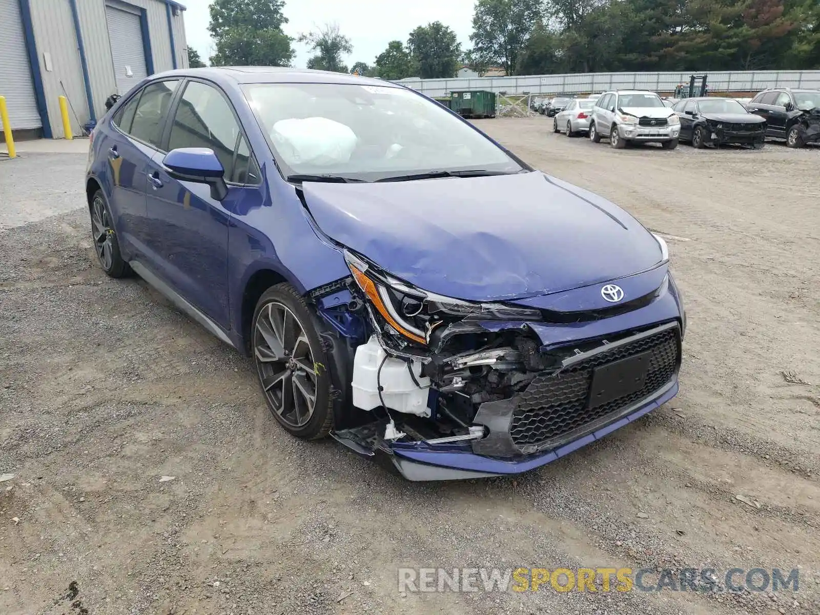 1 Photograph of a damaged car JTDP4MCE0MJ058577 TOYOTA COROLLA 2021