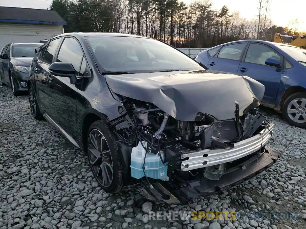 1 Photograph of a damaged car JTDP4MCE0MJ060376 TOYOTA COROLLA 2021